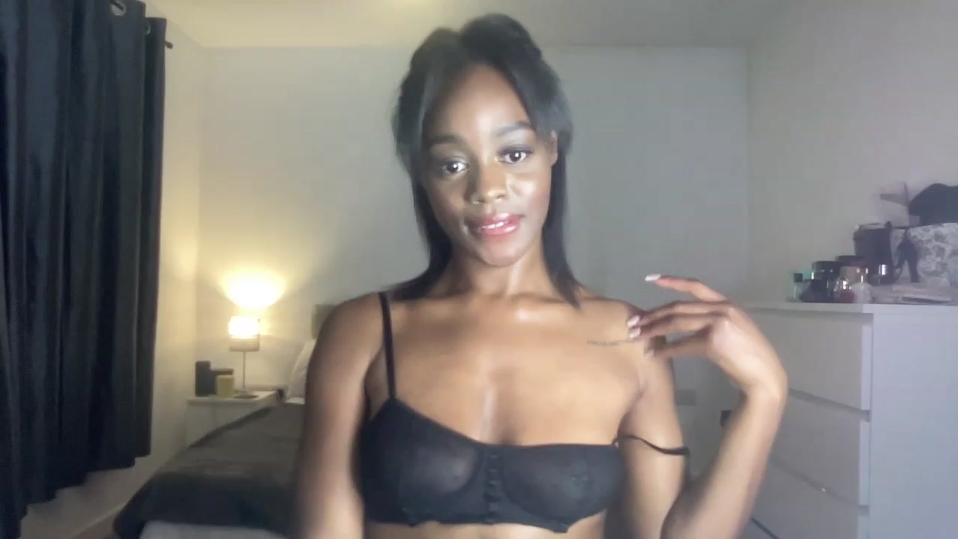 Gallery image thumbnail from SweetXEbony1's myfreecams stream on, 05/10/2023, 23:22 image 18 of 20