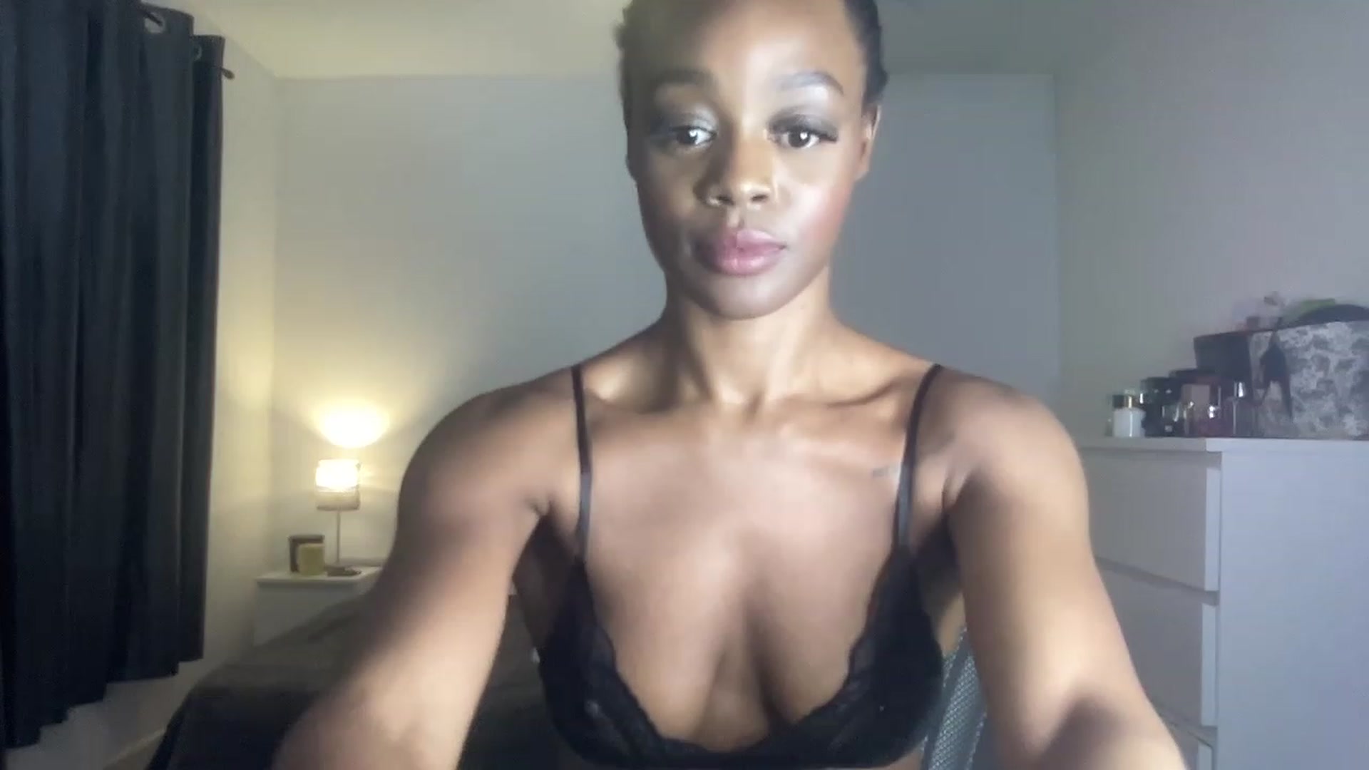 Gallery image thumbnail from SweetXEbony1's myfreecams stream on, 05/16/2023, 23:47 image 7 of 20