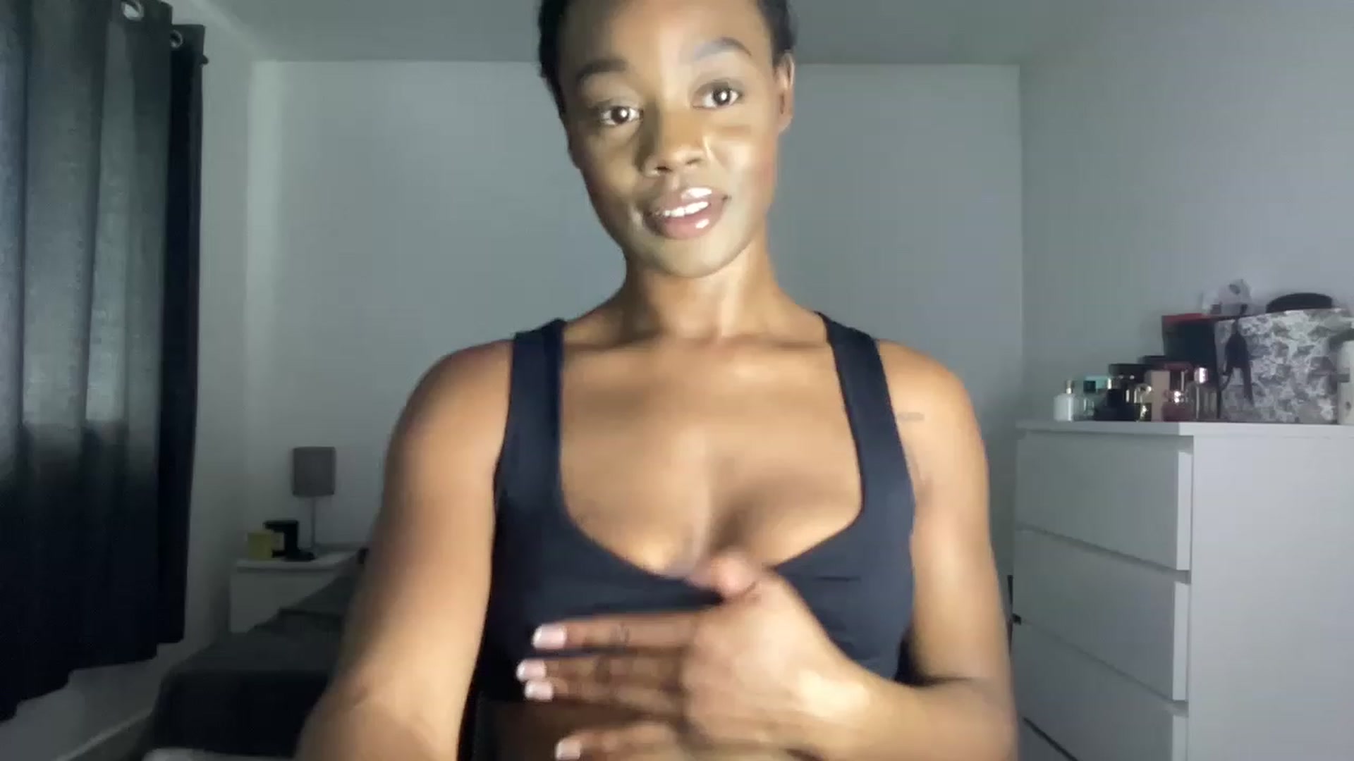 Gallery image thumbnail from SweetXEbony1's myfreecams stream on, 05/25/2023, 13:17 image 10 of 20