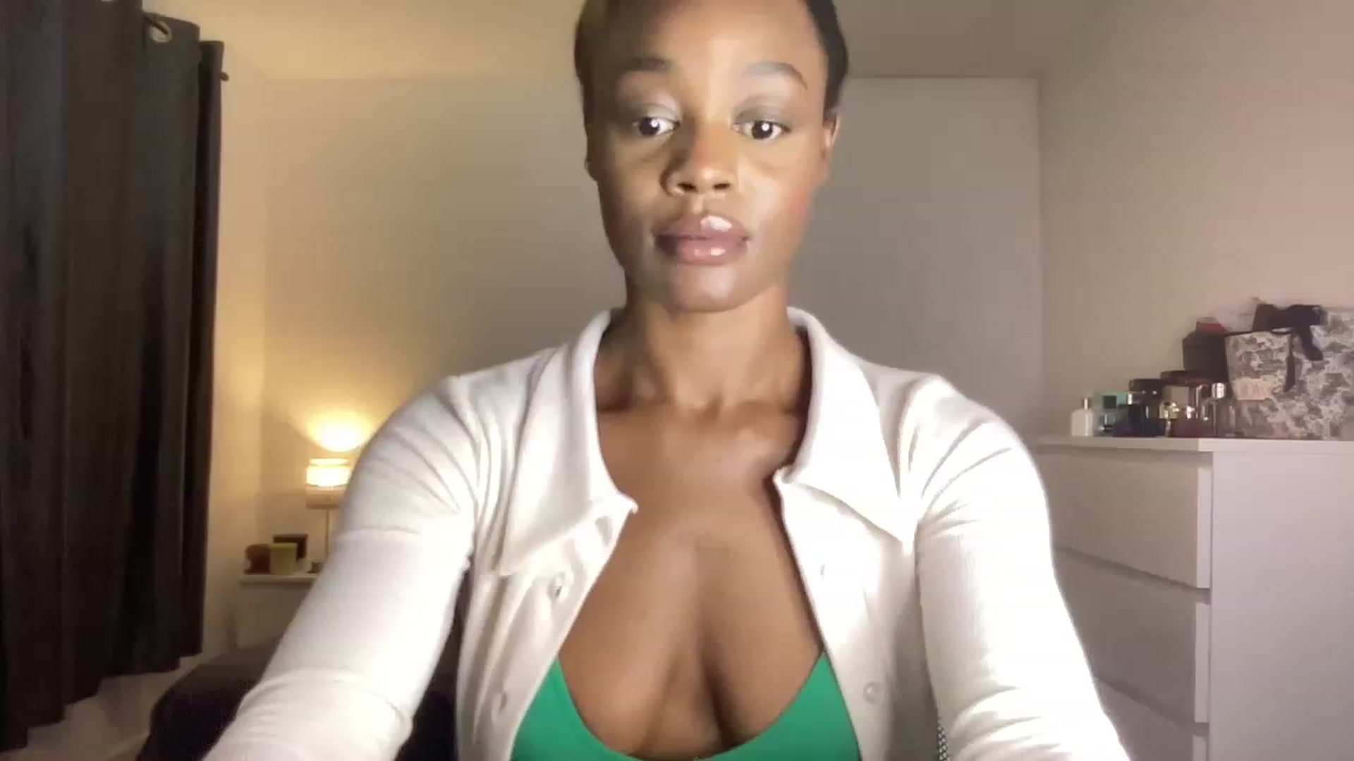 Gallery image thumbnail from SweetXEbony1's myfreecams stream on, 06/28/2023, 21:34 image 1 of 20