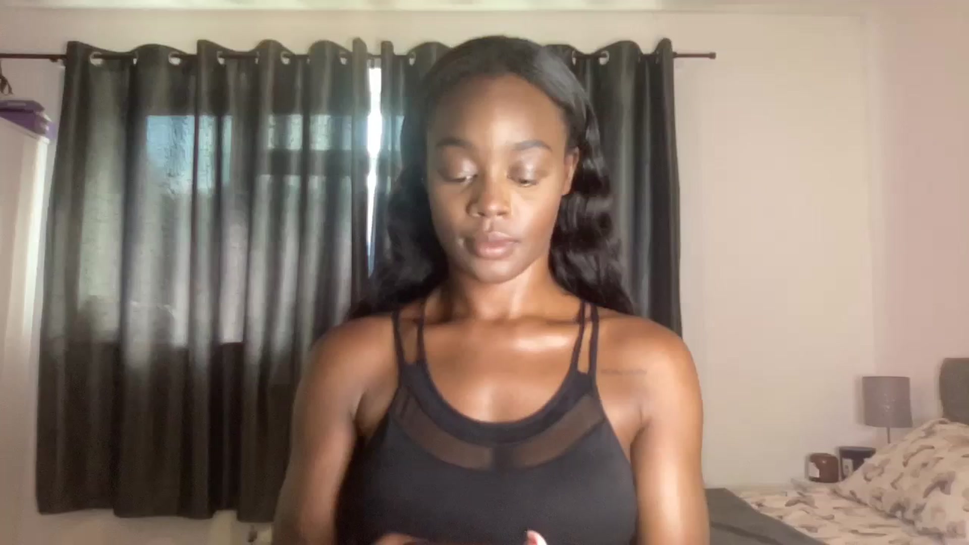Gallery image thumbnail from SweetXEbony1's myfreecams stream on, 08/09/2023, 16:25 image 6 of 20