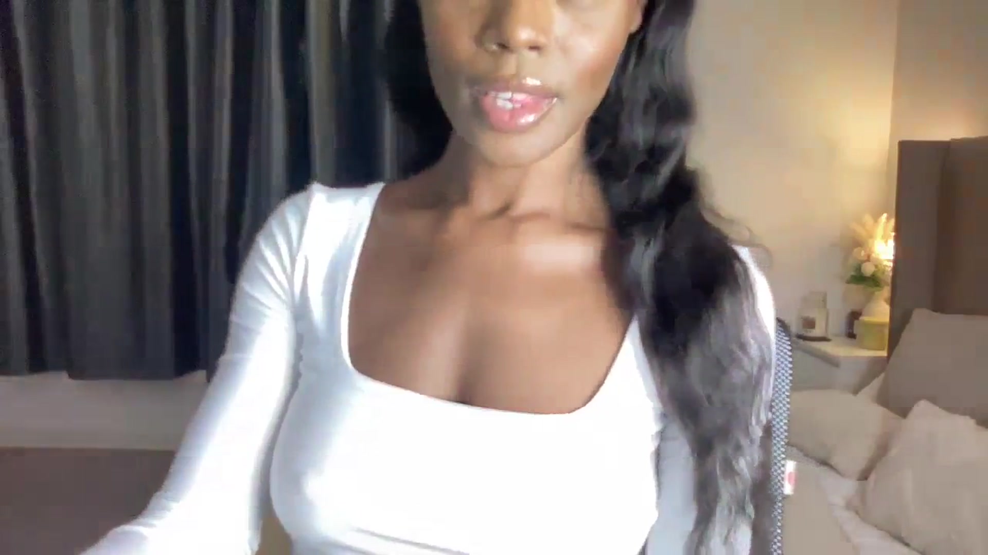 Gallery image thumbnail from SweetXEbony1's myfreecams stream on, 10/16/2023, 19:45 image 14 of 20
