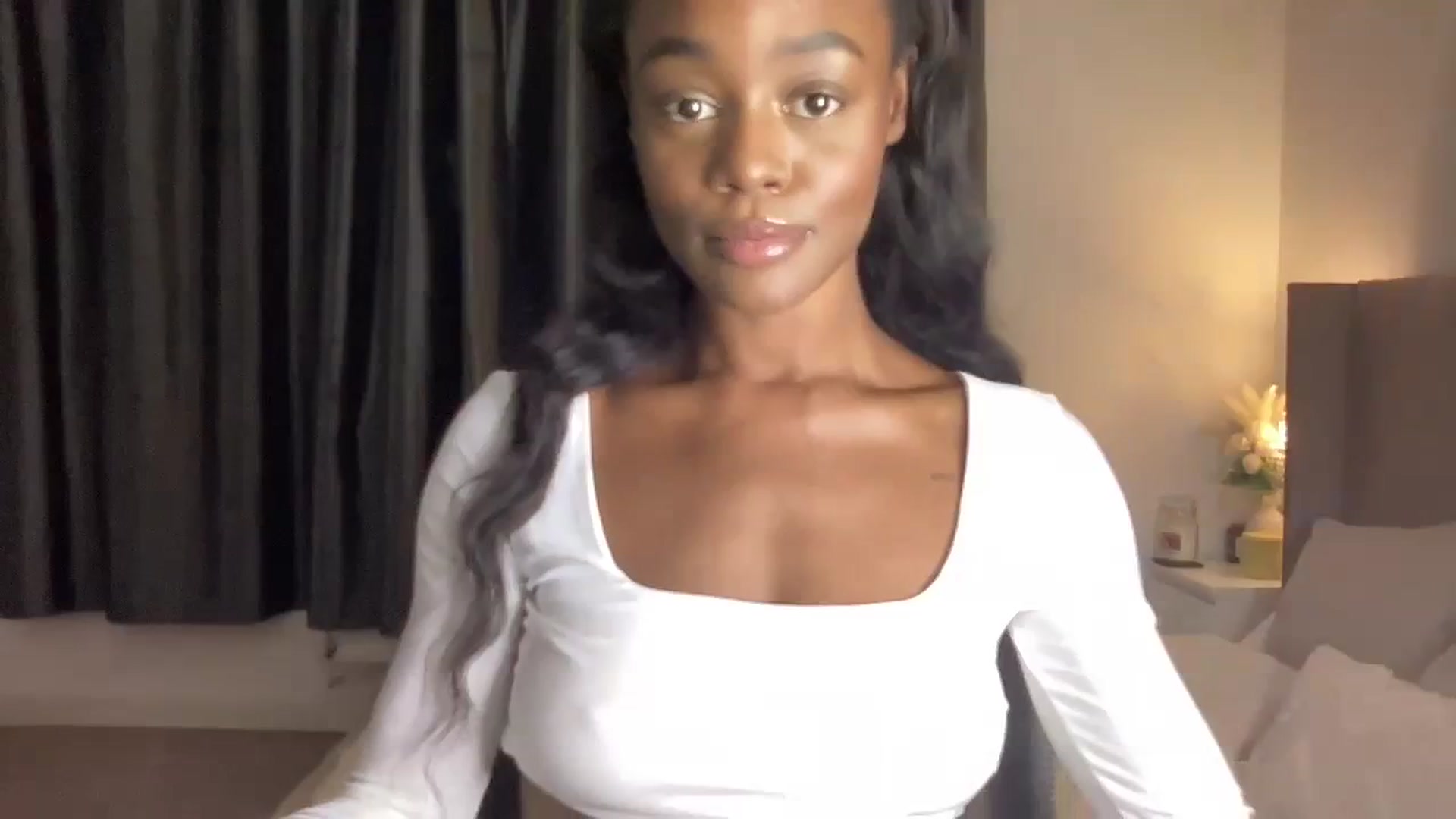 Gallery image thumbnail from SweetXEbony1's myfreecams stream on, 10/16/2023, 19:45 image 8 of 20