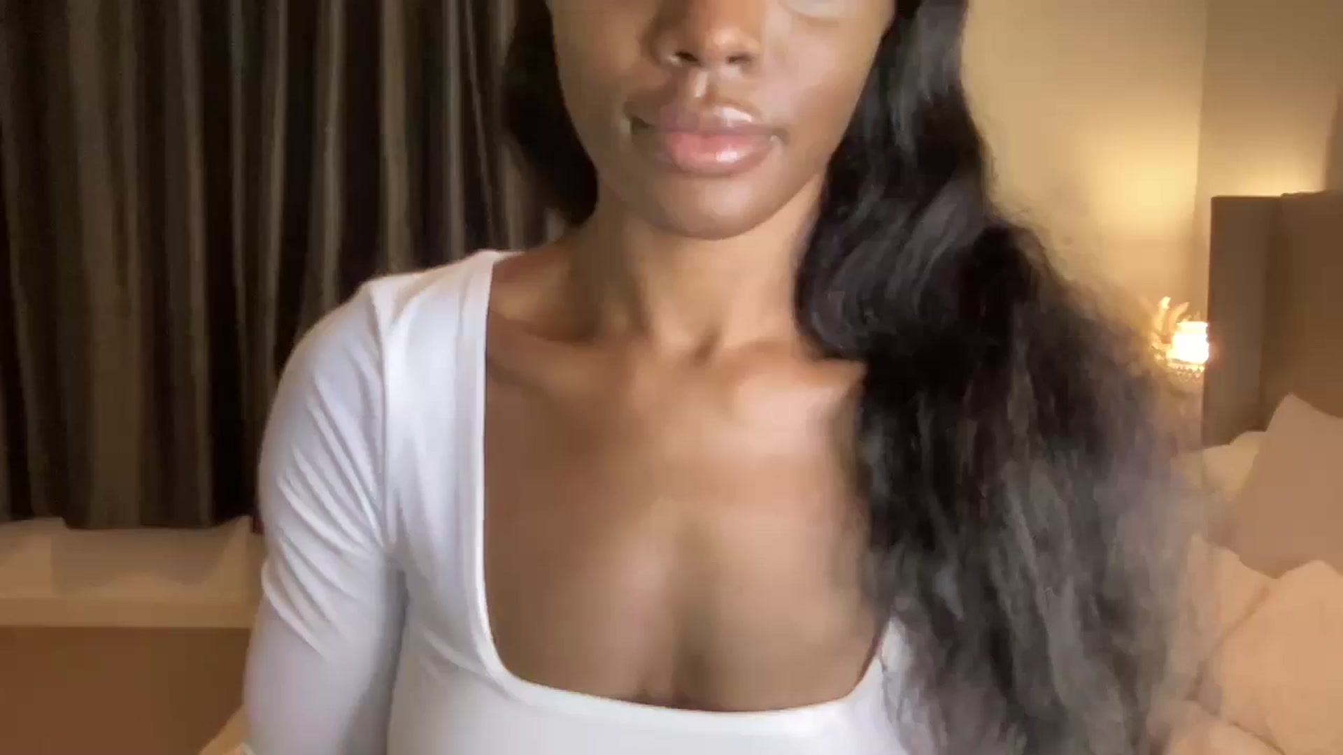 Gallery image thumbnail from SweetXEbony1's myfreecams stream on, 10/18/2023, 19:54 image 13 of 20