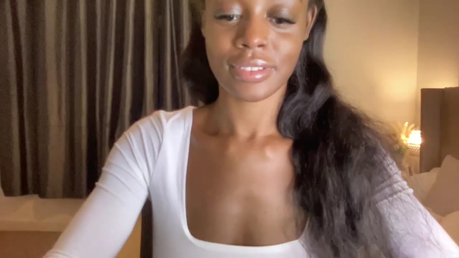 Gallery image thumbnail from SweetXEbony1's myfreecams stream on, 10/18/2023, 19:54 image 15 of 20