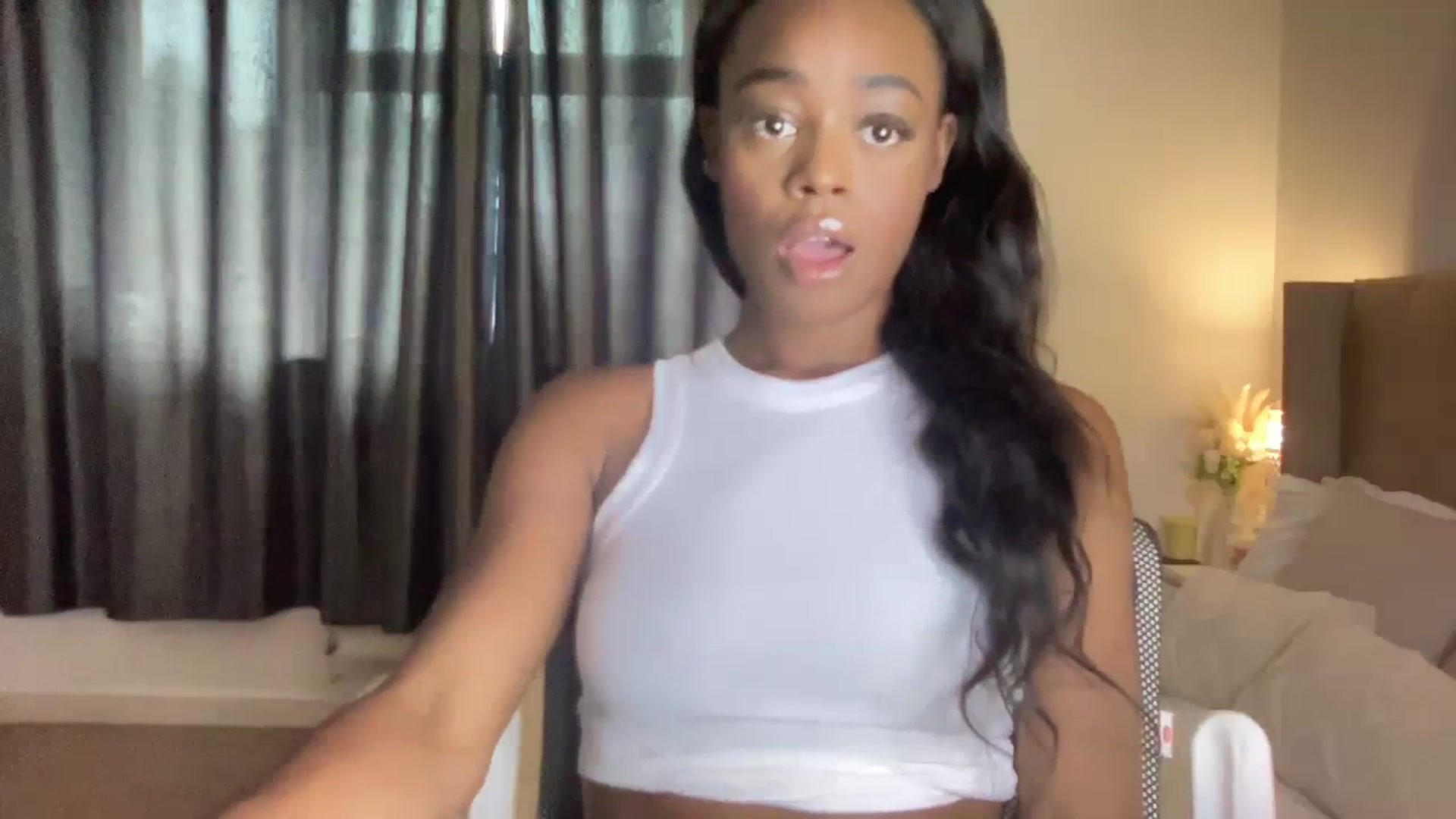 Gallery image thumbnail from SweetXEbony1's myfreecams stream on, 10/27/2023, 11:44 image 3 of 20