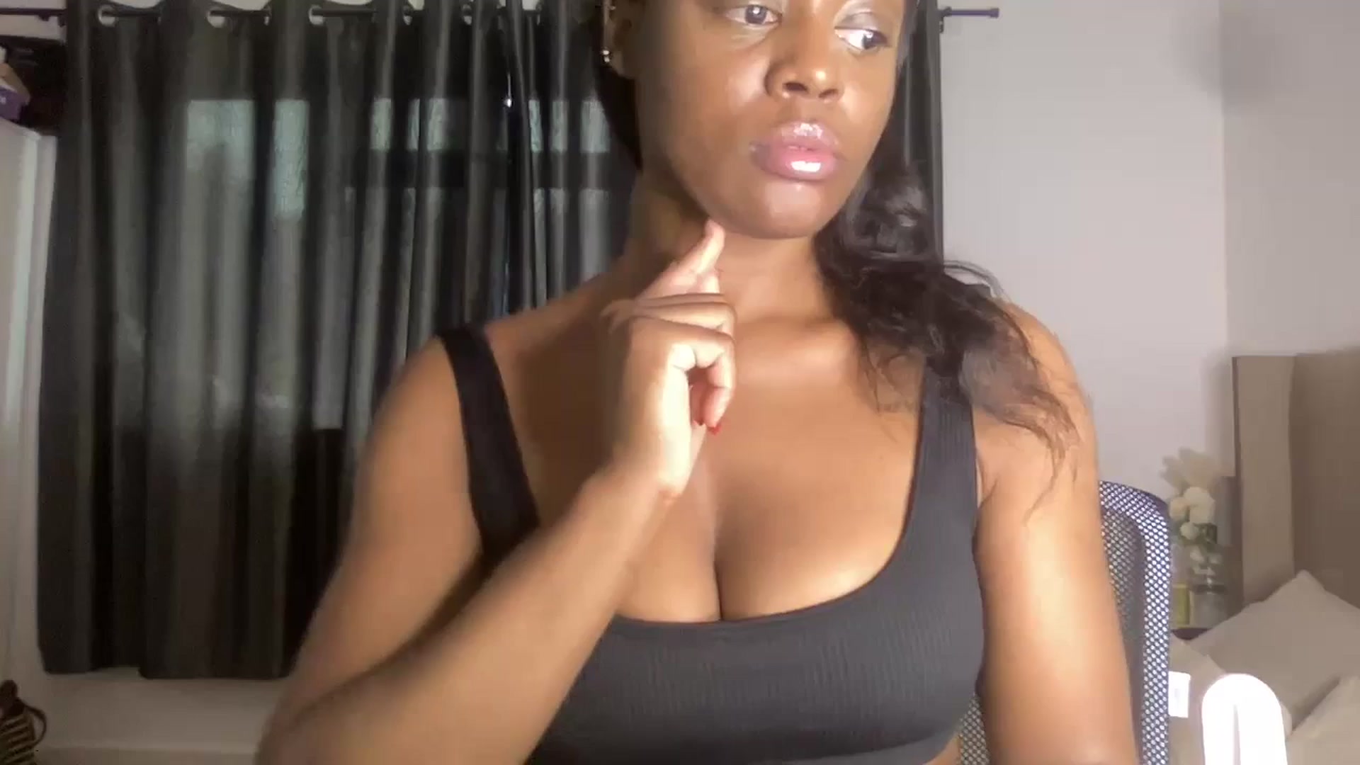 Gallery image thumbnail from SweetXEbony1's myfreecams stream on, 03/28/2024, 16:28 image 5 of 20