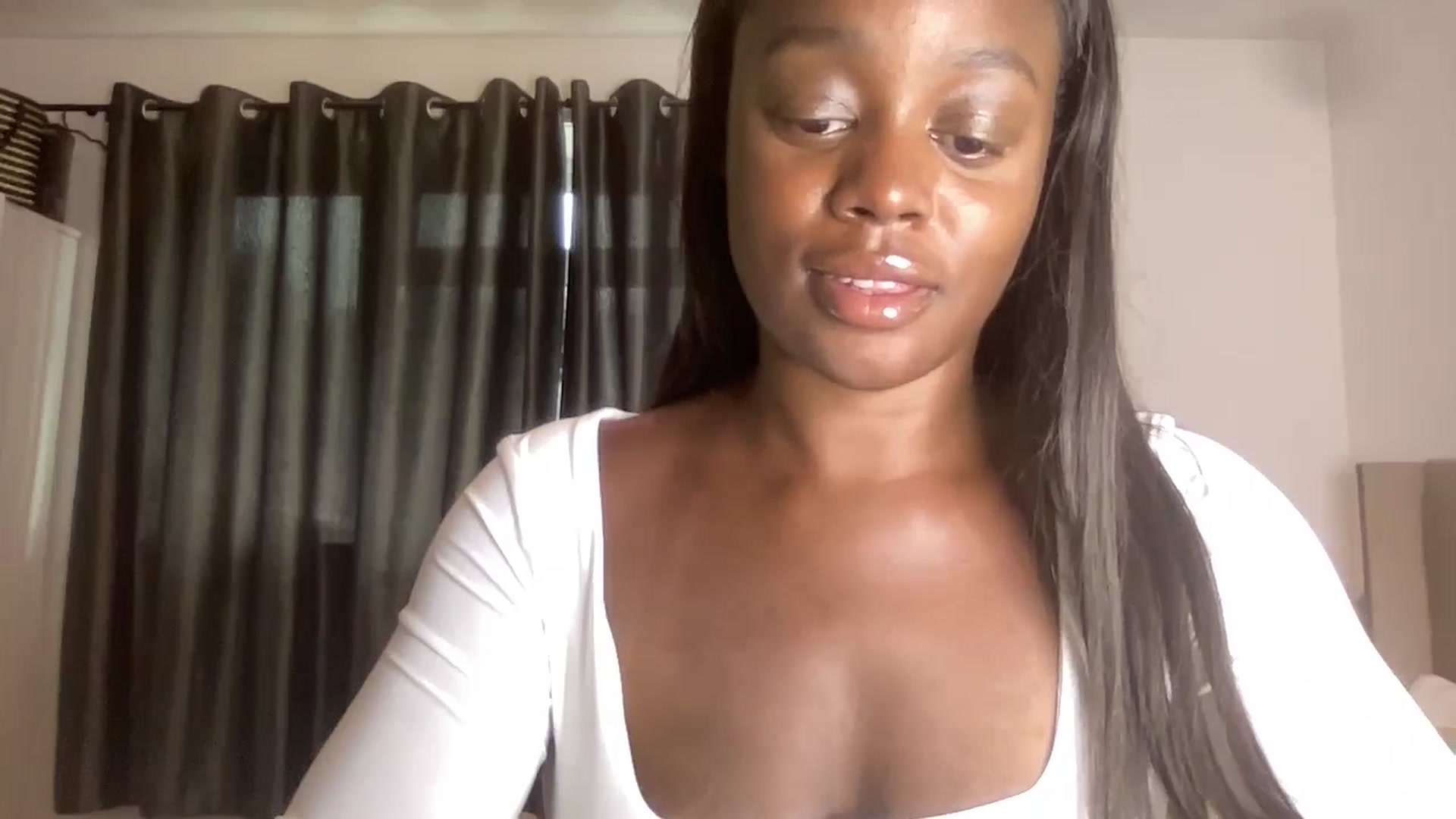 Gallery image thumbnail from SweetXEbony1's myfreecams stream on, 05/30/2024, 17:31 image 20 of 20