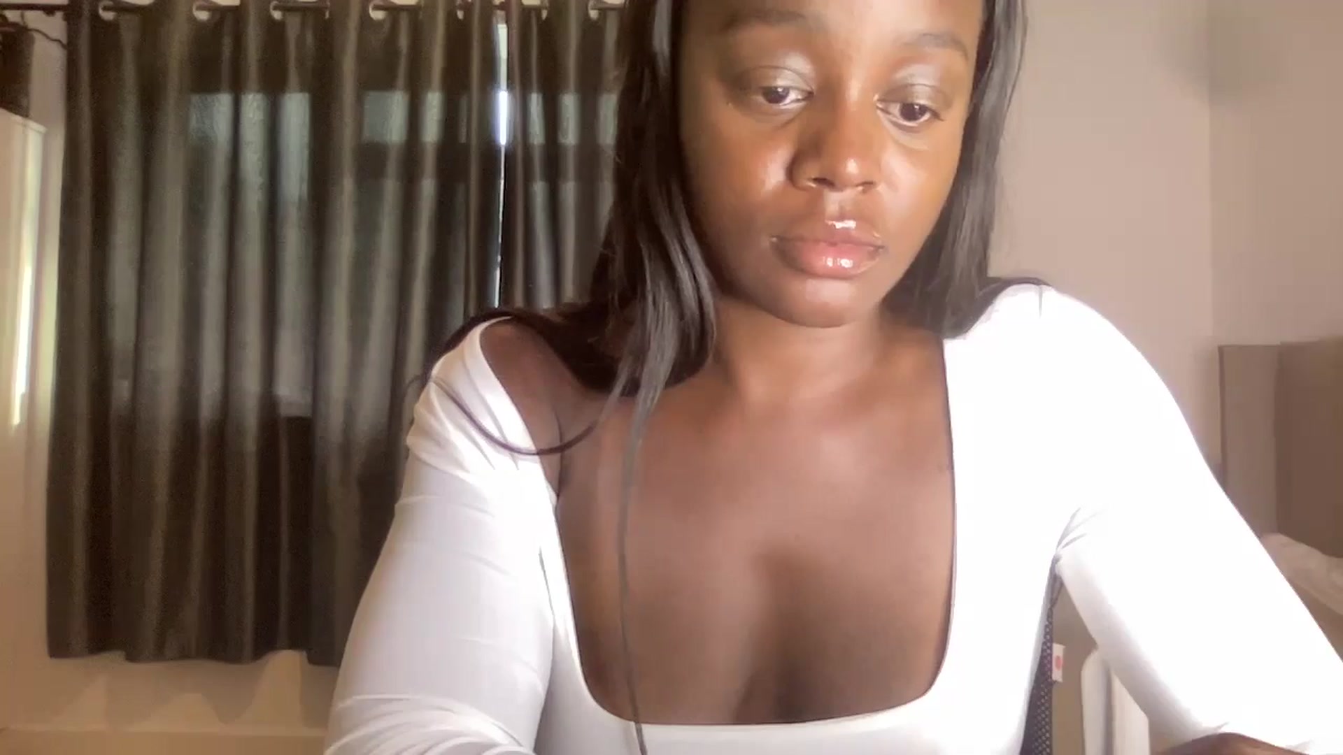 Gallery image thumbnail from SweetXEbony1's myfreecams stream on, 05/30/2024, 18:55 image 12 of 20