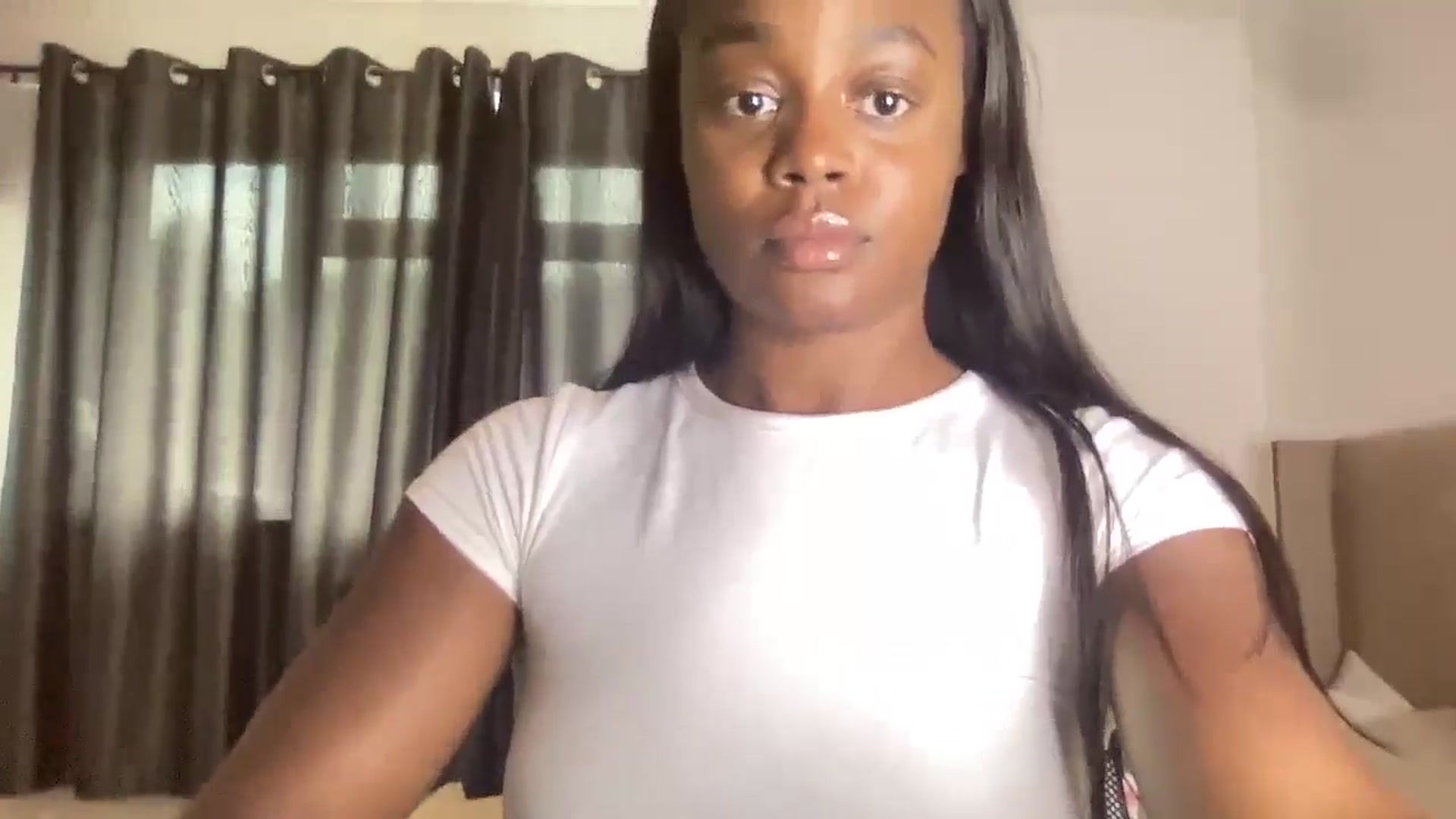 Gallery image thumbnail from SweetXEbony1's myfreecams stream on, 06/06/2024, 14:43 image 7 of 20