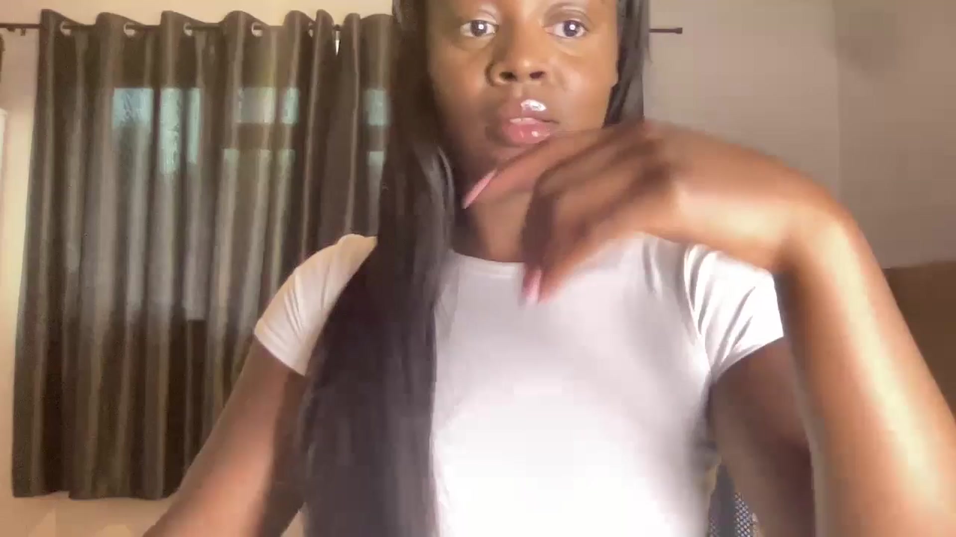 Gallery image thumbnail from SweetXEbony1's myfreecams stream on, 06/06/2024, 19:51 image 1 of 20