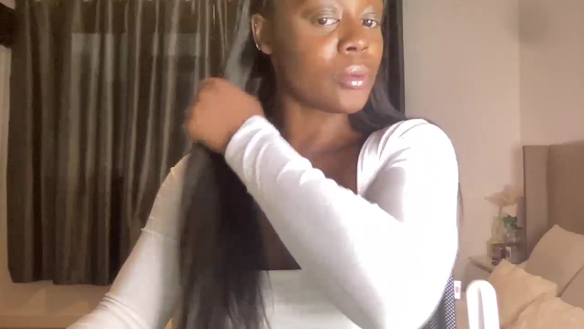 Gallery image thumbnail from SweetXEbony1's myfreecams stream on, 06/13/2024, 19:48 image 5 of 20