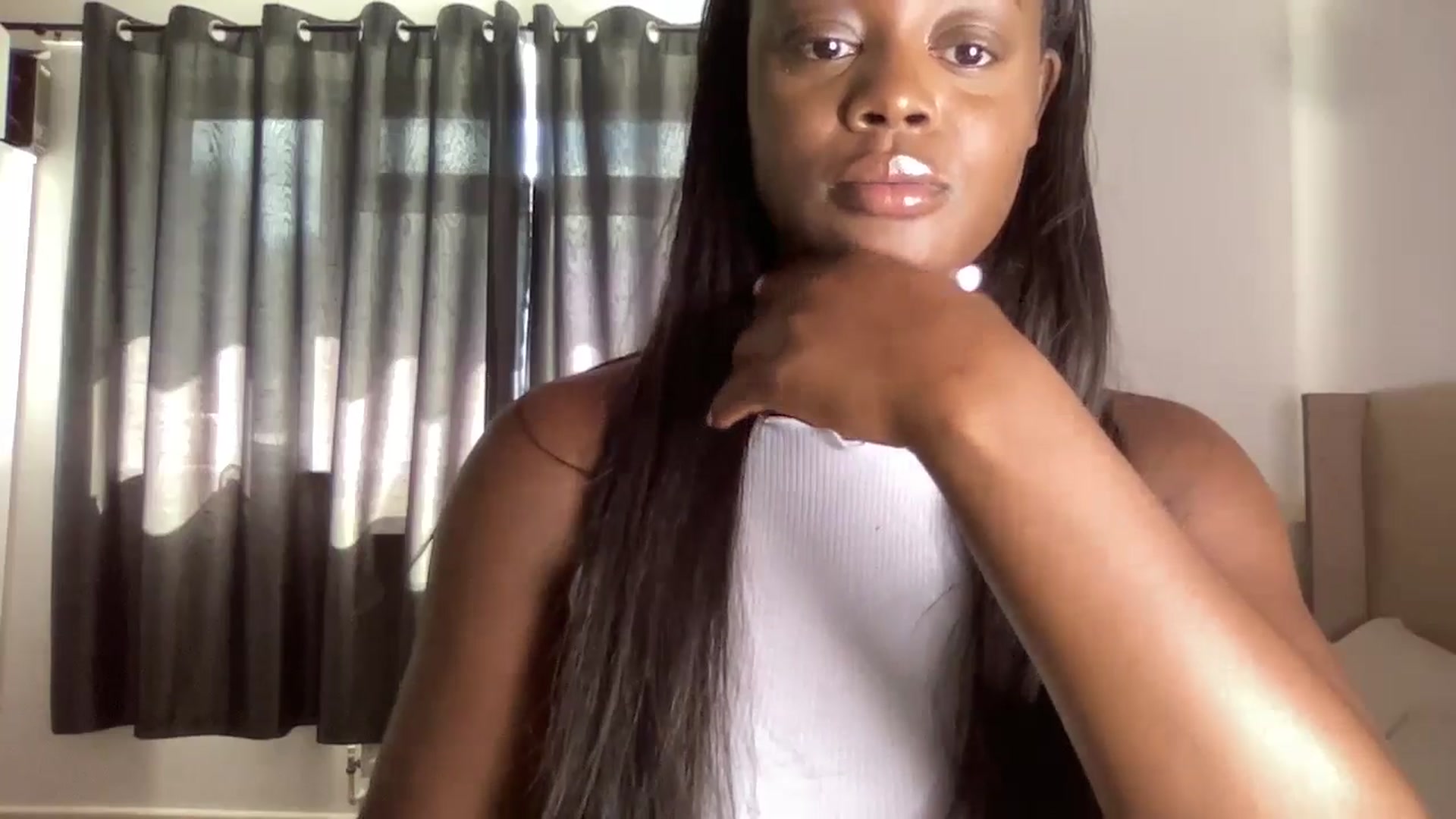Gallery image thumbnail from SweetXEbony1's myfreecams stream on, 08/09/2024, 13:43 image 9 of 20