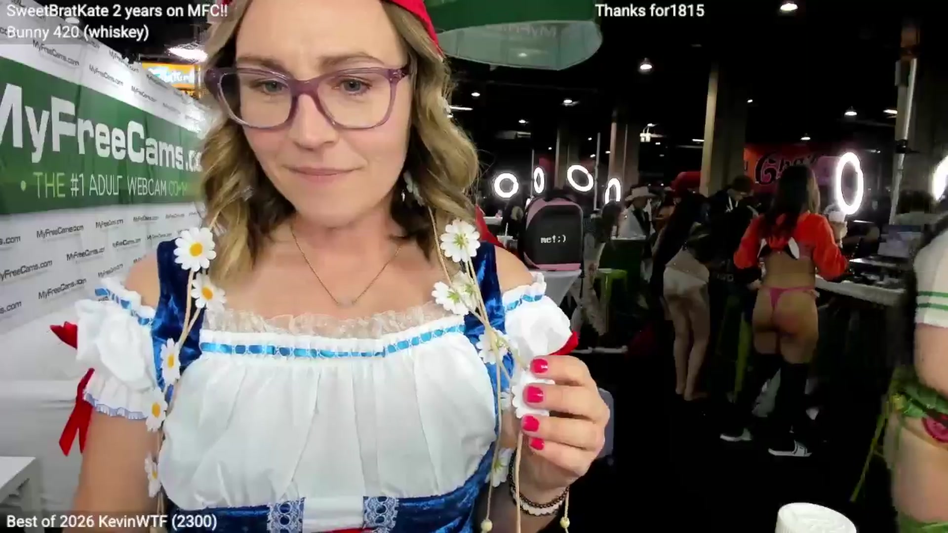 Gallery image thumbnail from SweetbratKate's myfreecams stream on, 04/12/2026, 02:30 image 9 of 20
