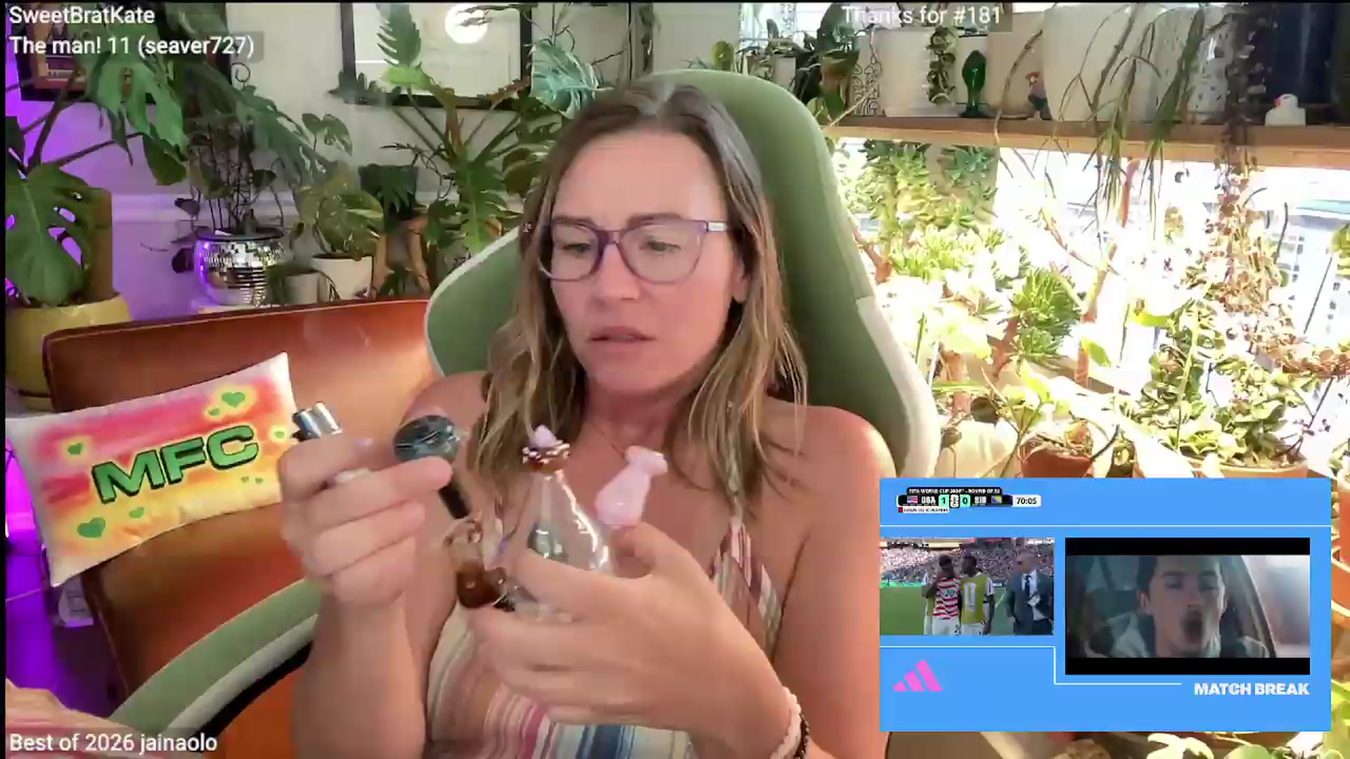 Gallery image thumbnail from SweetbratKate's myfreecams stream on, 07/02/2026, 02:39 image 4 of 20