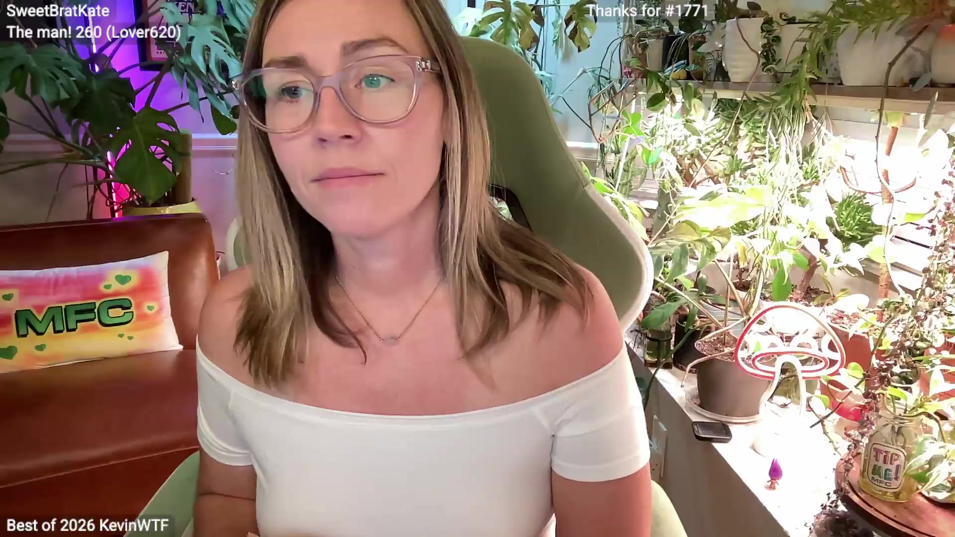 Gallery image thumbnail from SweetbratKate's myfreecams stream on, 09/06/2026, 03:25 image 10 of 20