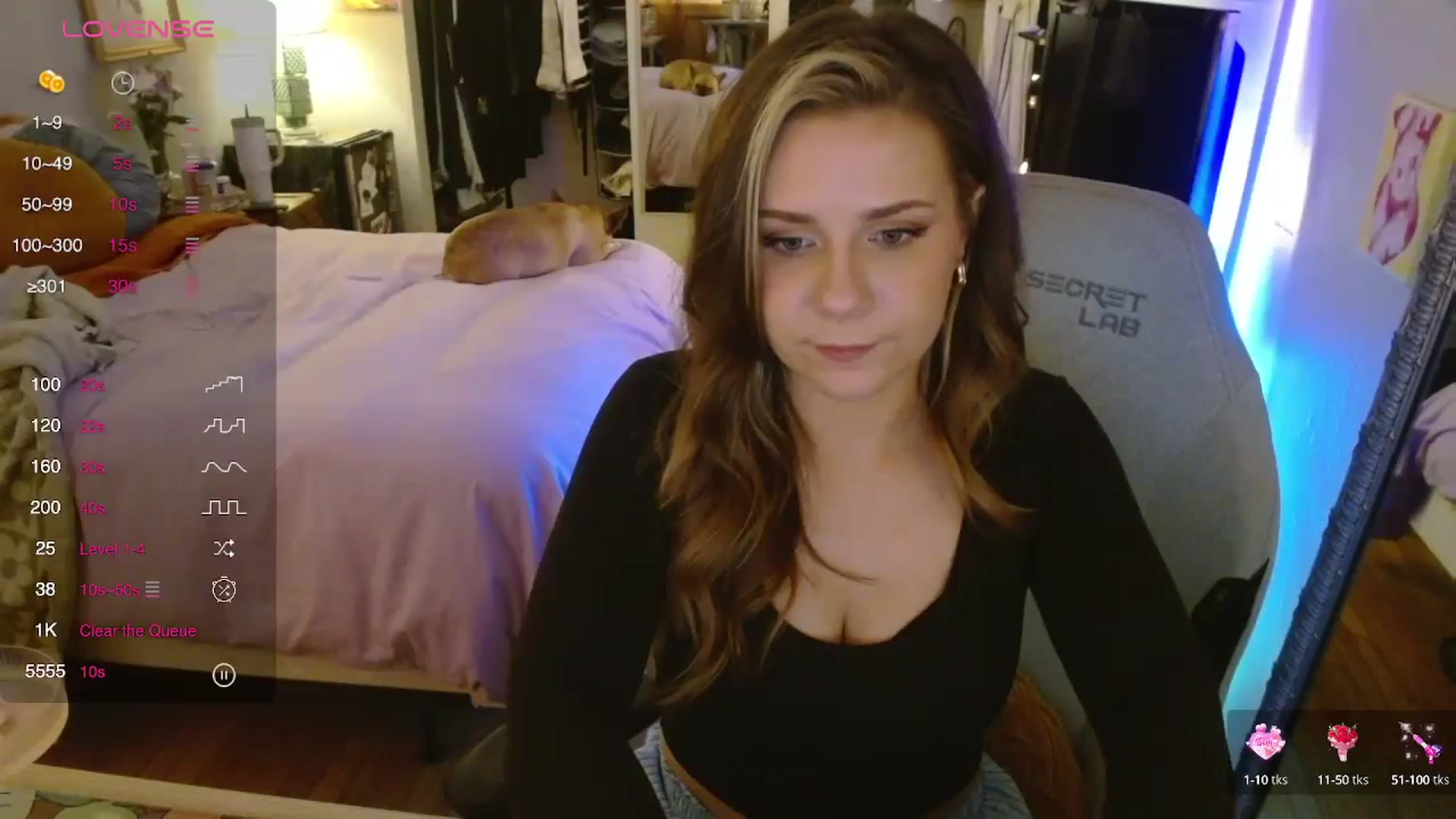 Gallery image thumbnail from Sweetestlilly's myfreecams stream on, 05/13/2024, 02:51 image 7 of 20