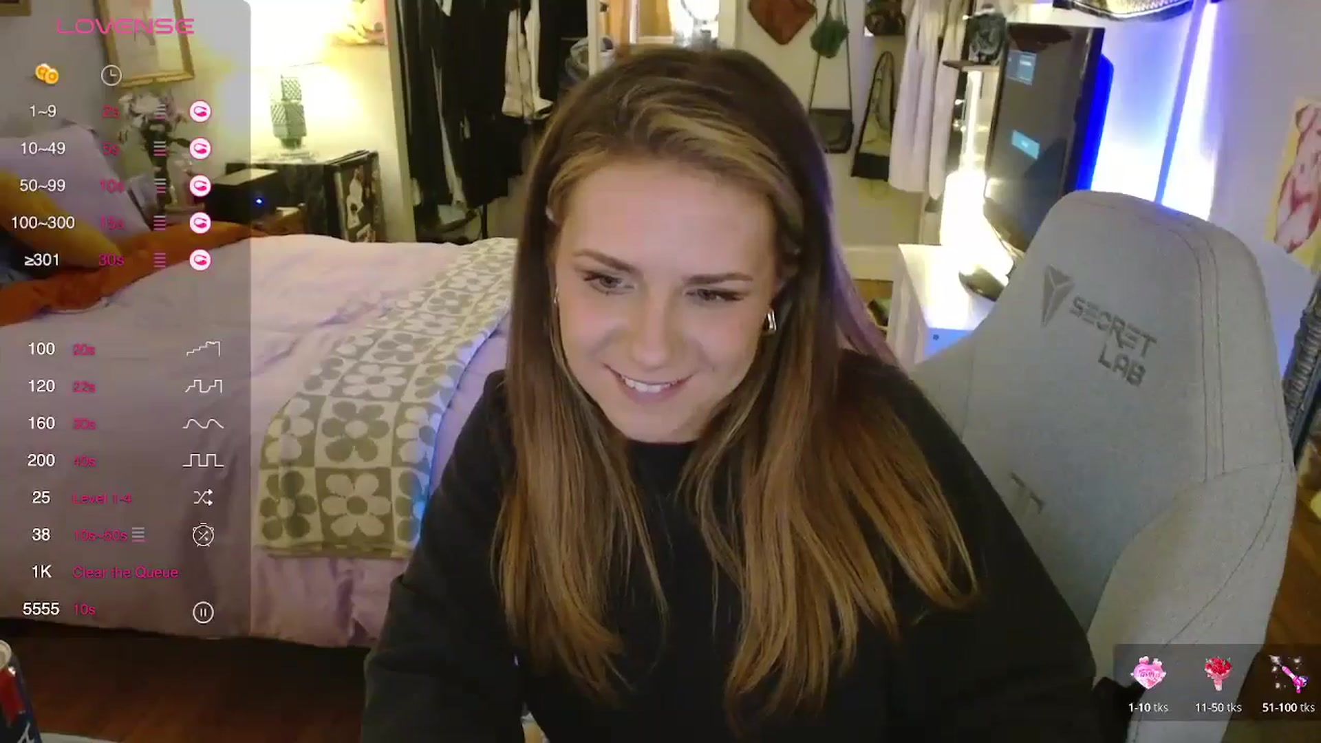 Gallery image thumbnail from Sweetestlilly's myfreecams stream on, 05/15/2024, 03:34 image 12 of 20