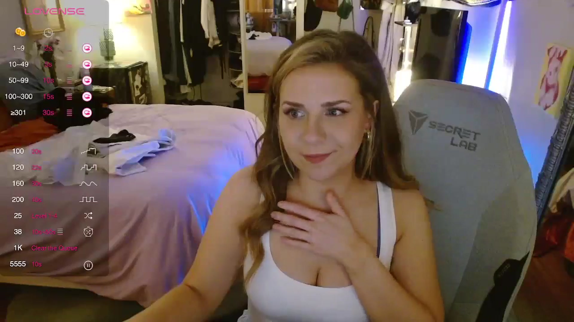 Gallery image thumbnail from Sweetestlilly's myfreecams stream on, 05/21/2024, 03:08 image 14 of 20