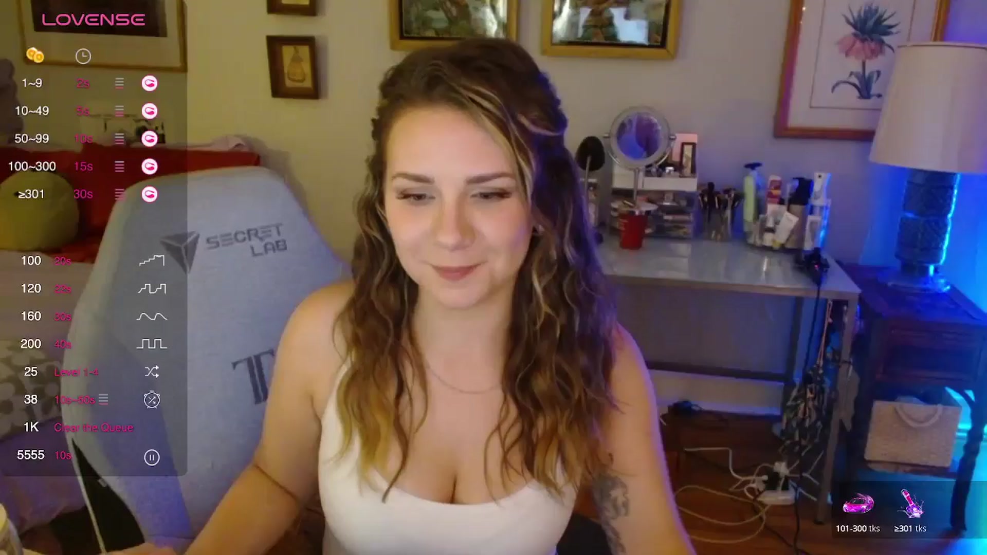 Gallery image thumbnail from Sweetestlilly's myfreecams stream on, 08/23/2024, 02:49 image 1 of 20