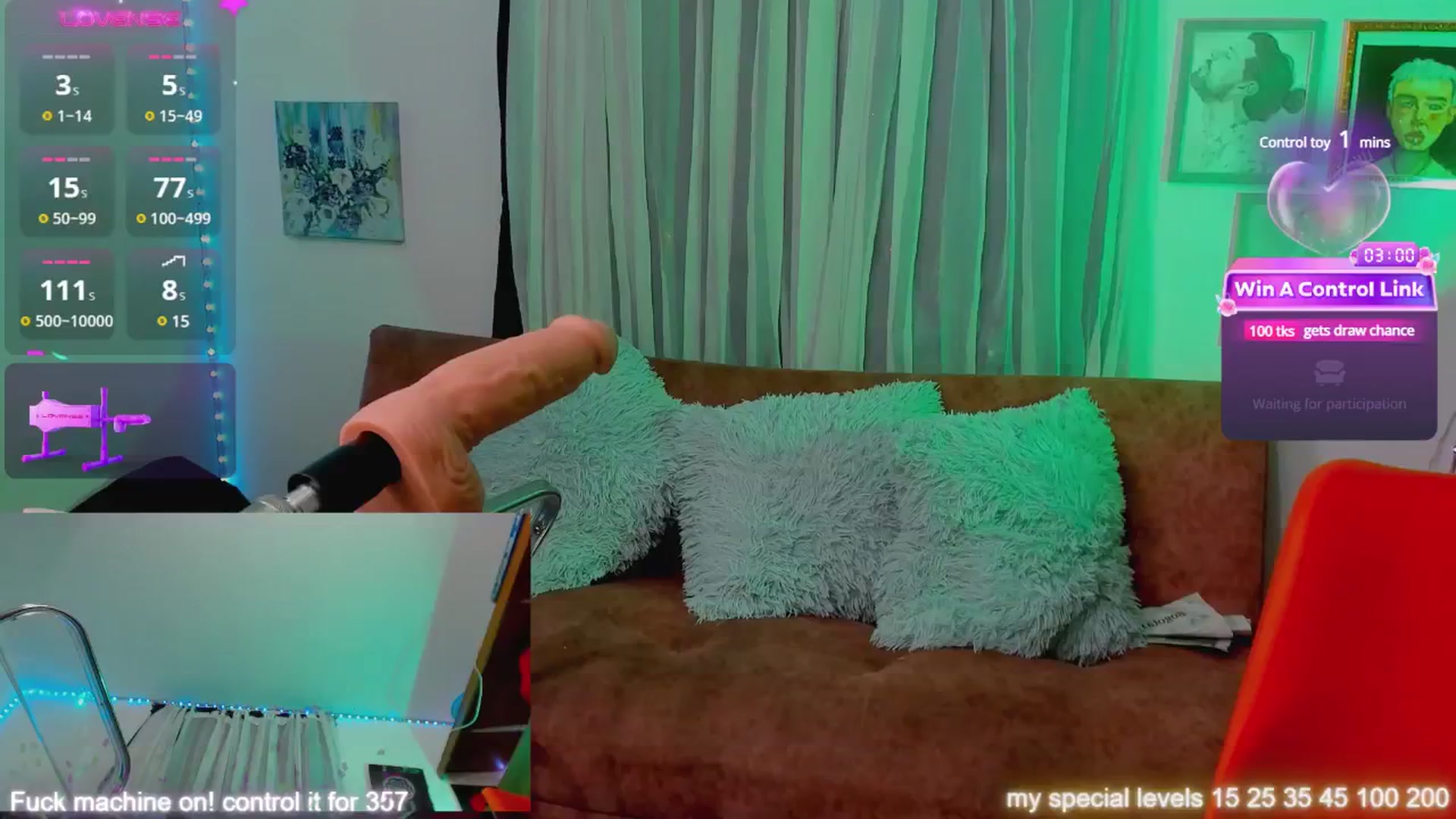 Gallery image thumbnail from Sweetevening's myfreecams stream on, 10/06/2024, 14:35 image 1 of 20