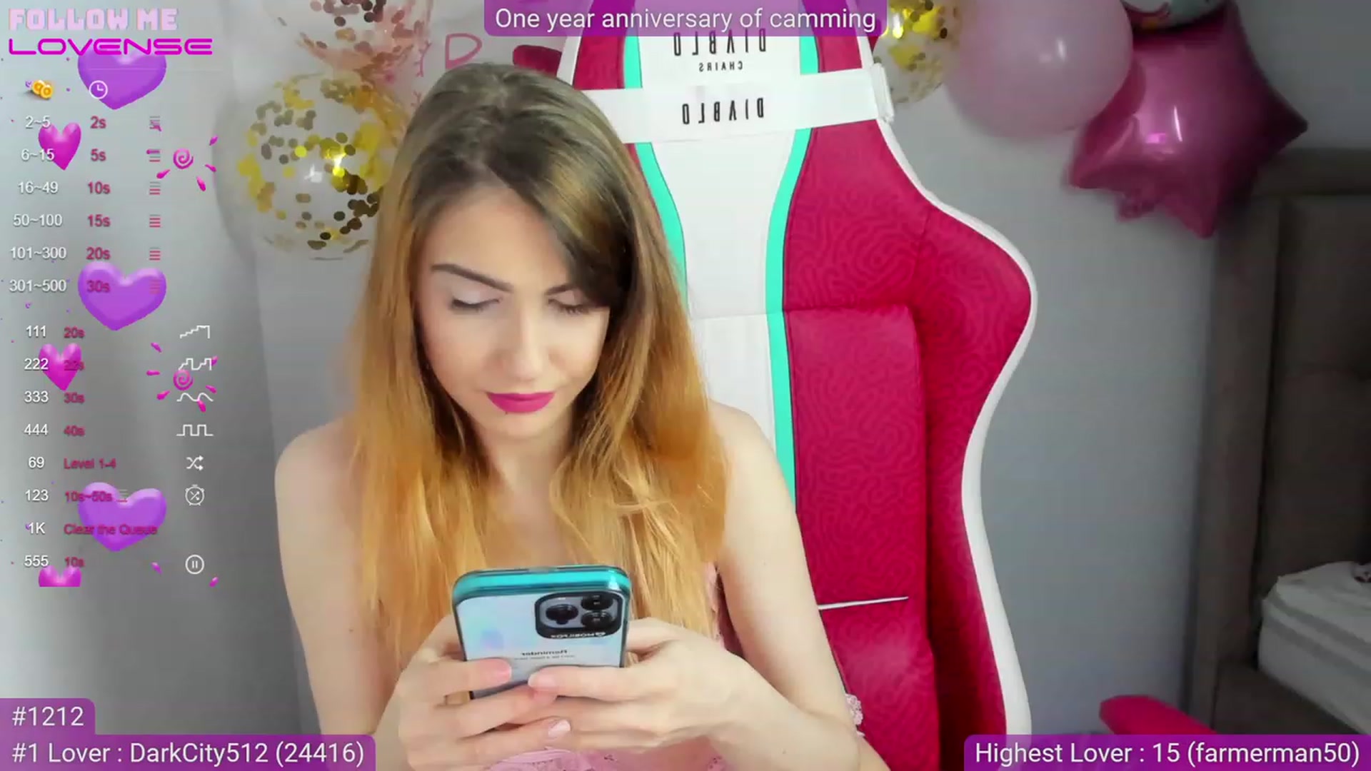 Gallery image thumbnail from Sweetlolaa's myfreecams stream on, 05/23/2023, 20:22 image 17 of 20