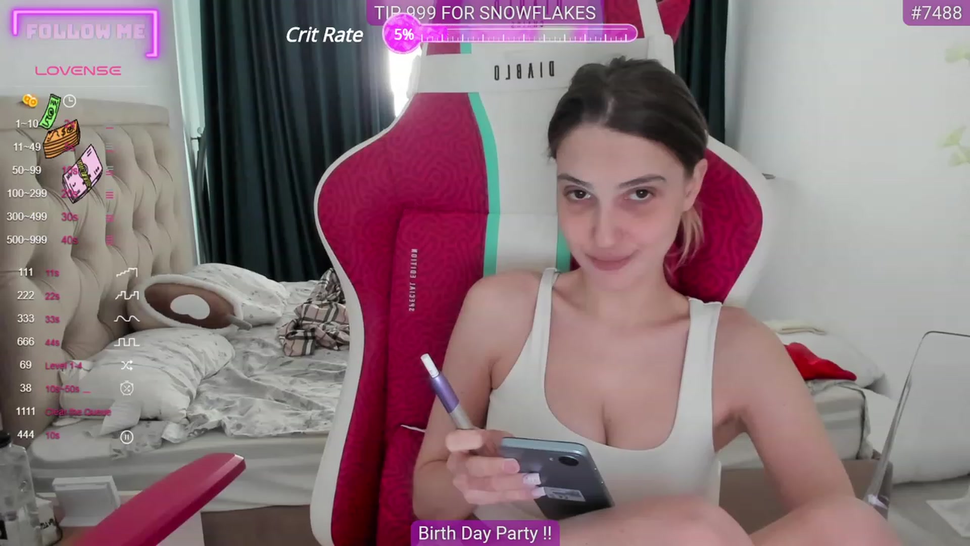 Gallery image thumbnail from Sweetlolaa's myfreecams stream on, 10/19/2023, 08:59 image 7 of 20