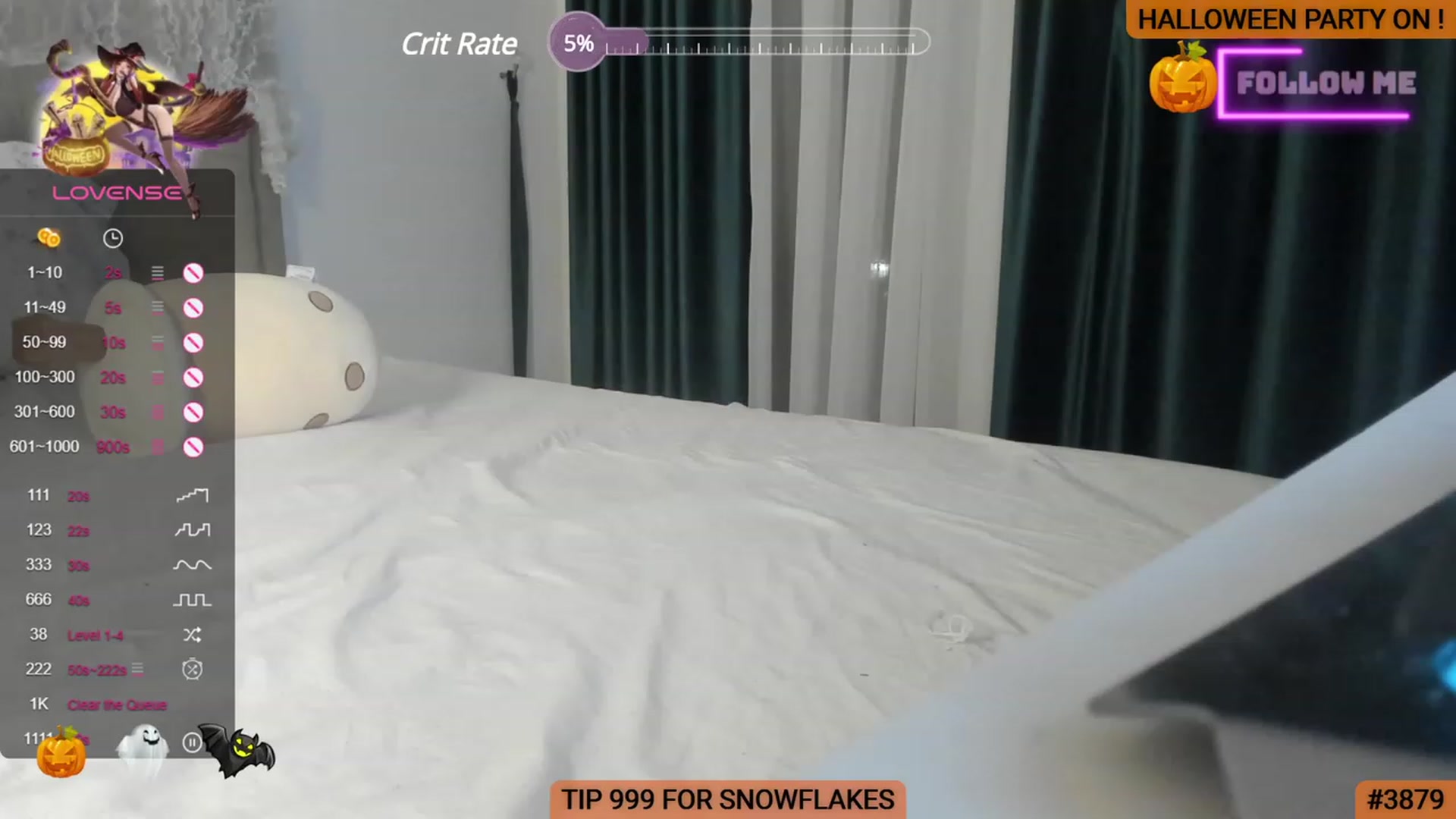 Gallery image thumbnail from Sweetlolaa's myfreecams stream on, 10/31/2023, 16:13 image 12 of 20