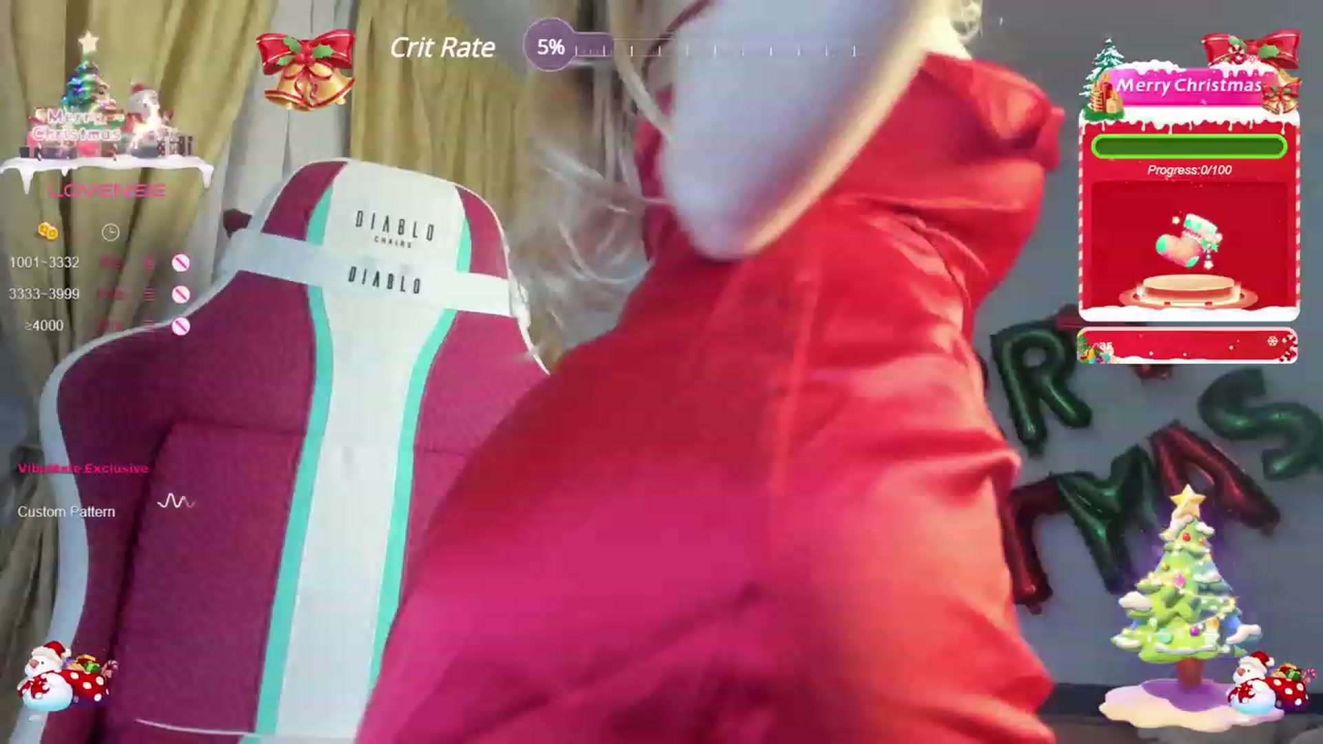 Gallery image thumbnail from Sweetlolaa's myfreecams stream on, 12/25/2023, 23:07 image 6 of 20