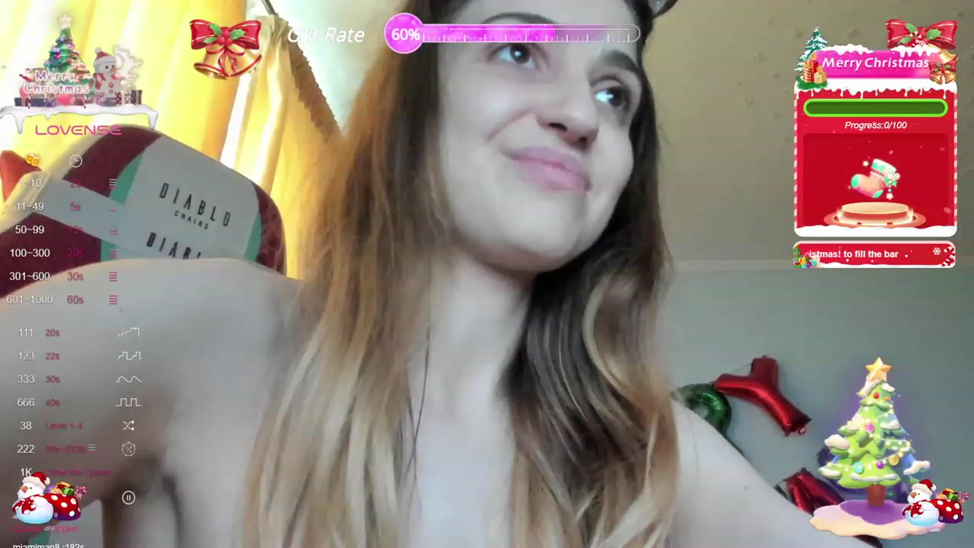 Gallery image thumbnail from Sweetlolaa's myfreecams stream on, 12/26/2023, 14:34 image 18 of 20