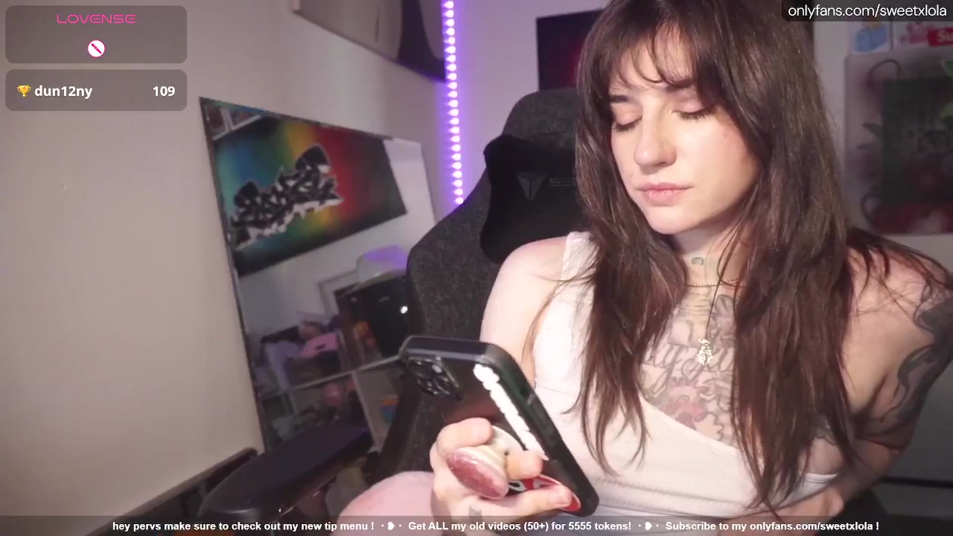 Gallery image thumbnail from SweetxLola's myfreecams stream on, 06/13/2025, 22:21 image 8 of 20