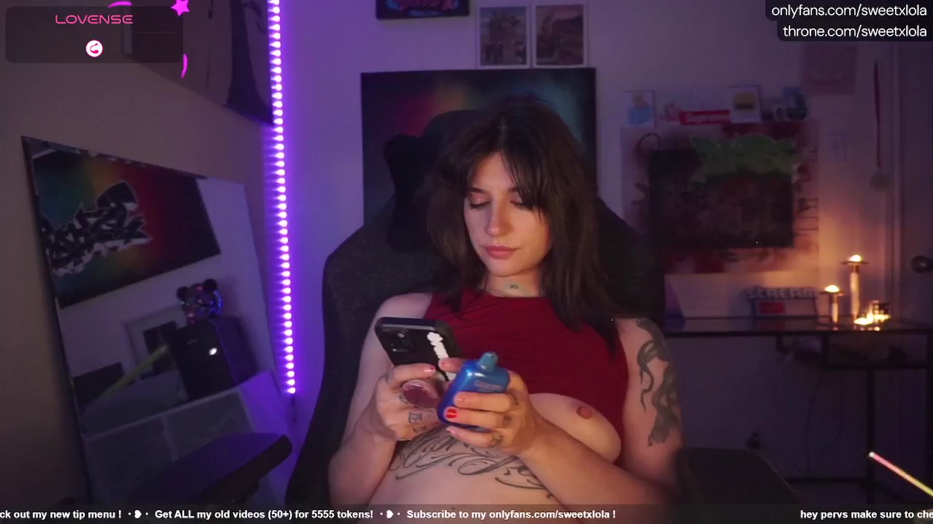 Gallery image thumbnail from SweetxLola's myfreecams stream on, 07/25/2025, 08:37 image 16 of 20