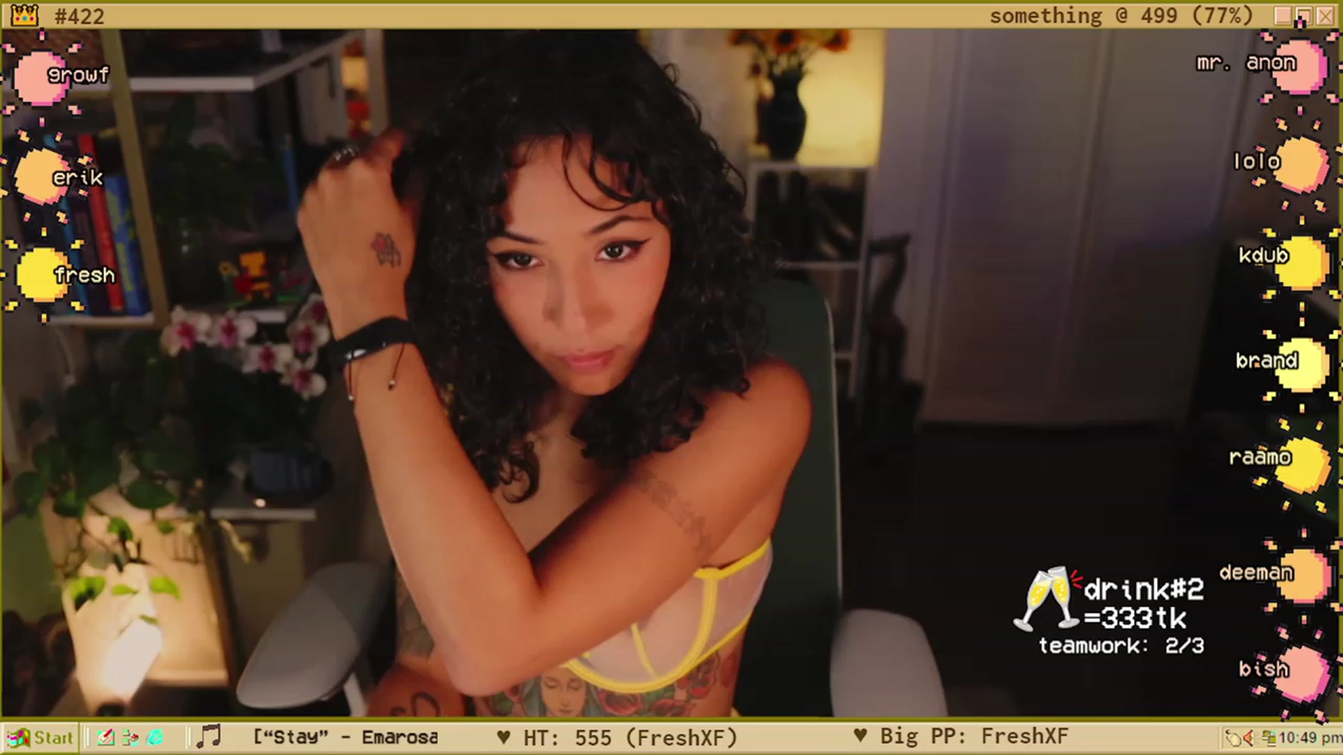 Gallery image thumbnail from TERRA's myfreecams stream on, 05/05/2023, 02:55 image 19 of 20