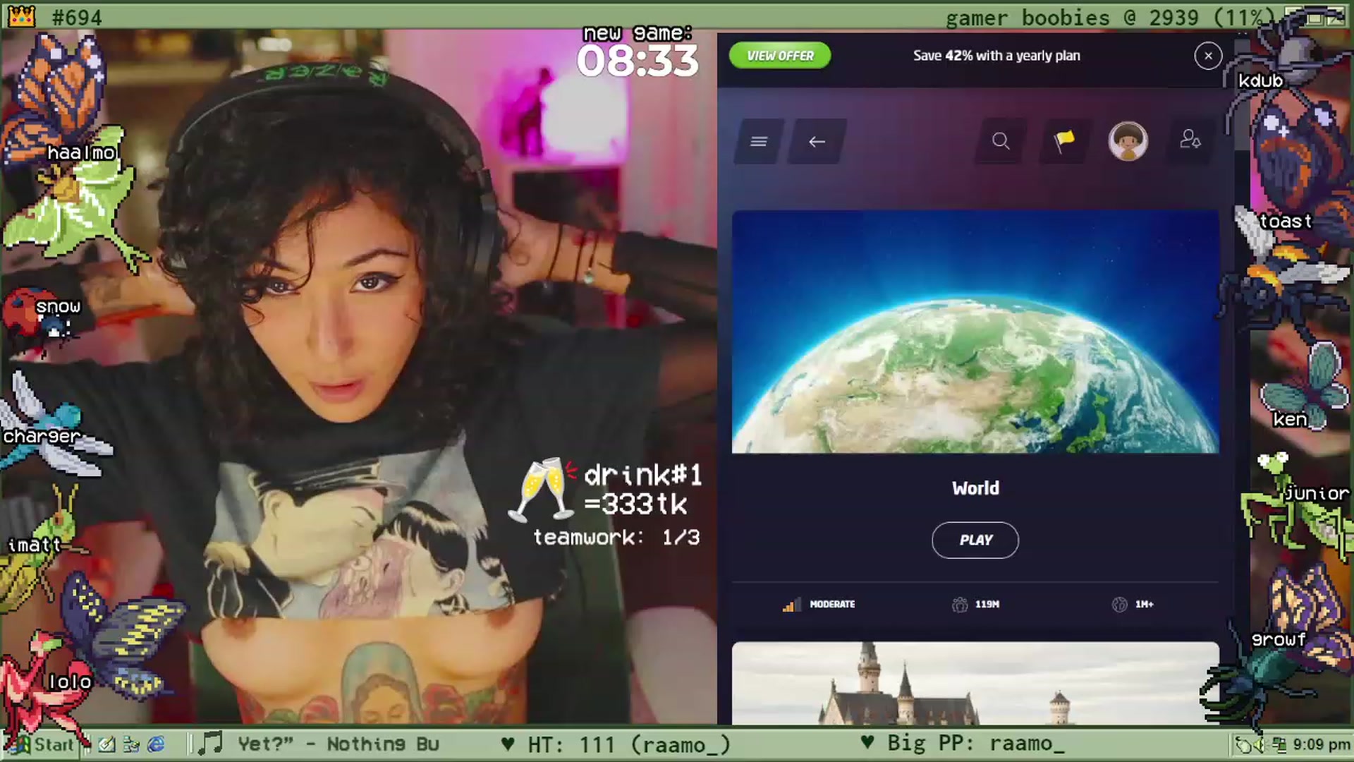 Gallery image thumbnail from TERRA's myfreecams stream on, 09/27/2023, 01:28 image 15 of 20