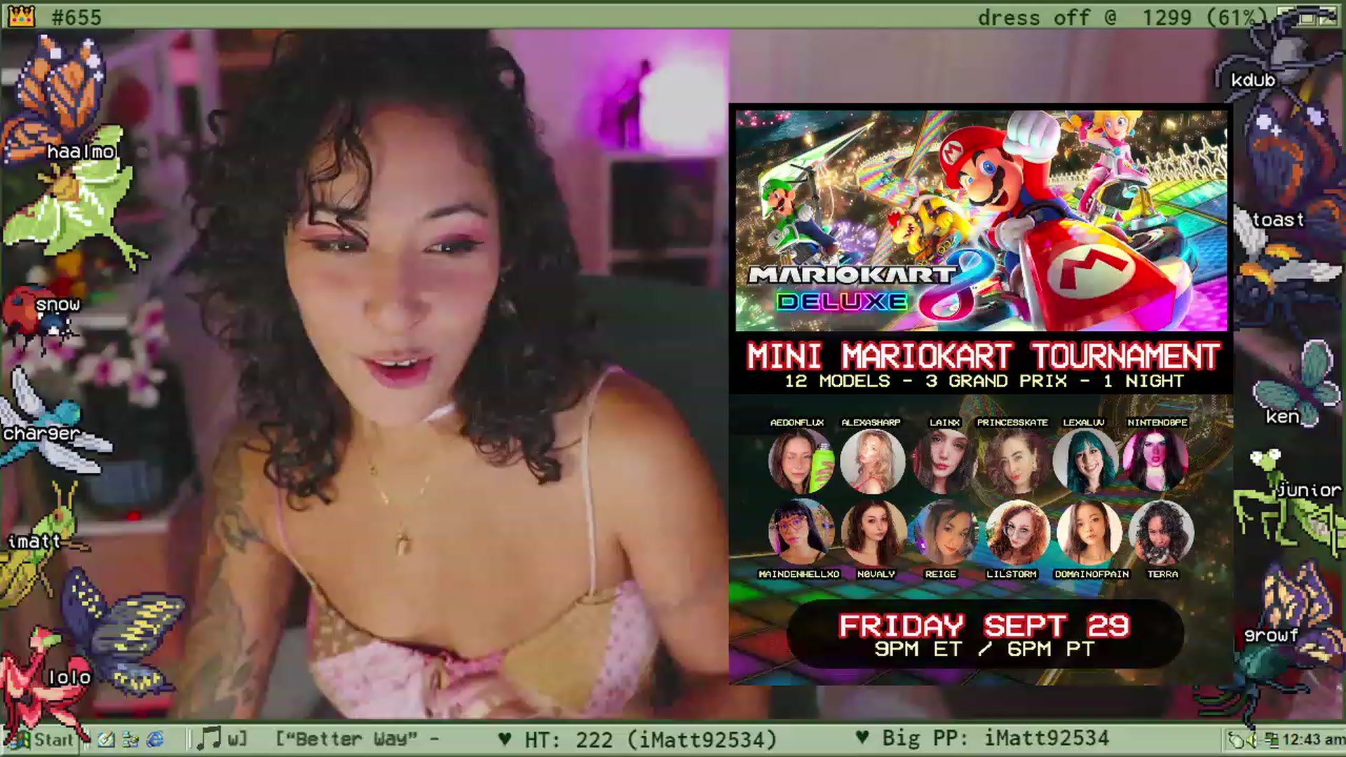 Gallery image thumbnail from TERRA's myfreecams stream on, 09/29/2023, 04:44 image 20 of 20