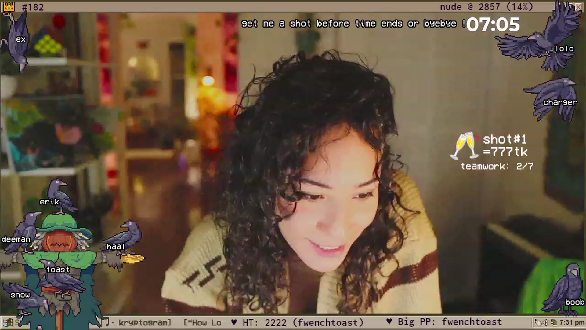 Gallery image thumbnail from TERRA's myfreecams stream on, 11/25/2023, 24:41 image 17 of 20