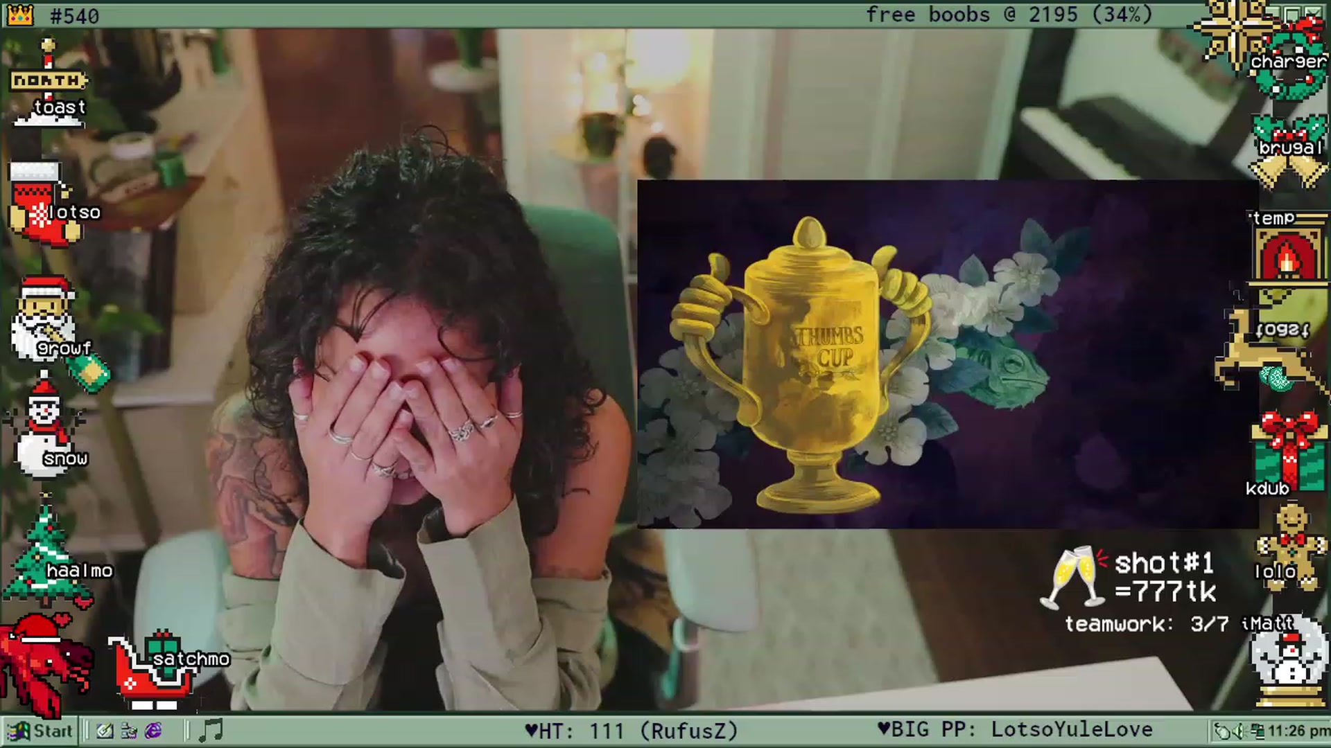 Gallery image thumbnail from TERRA's myfreecams stream on, 12/29/2023, 04:51 image 16 of 20