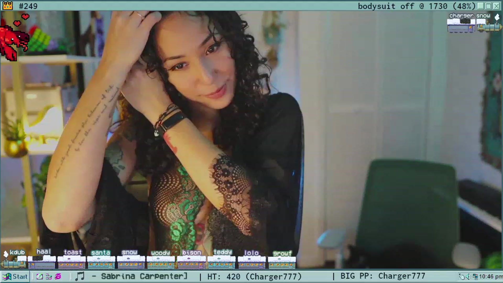 Gallery image thumbnail from TERRA's myfreecams stream on, 01/18/2024, 04:40 image 13 of 20