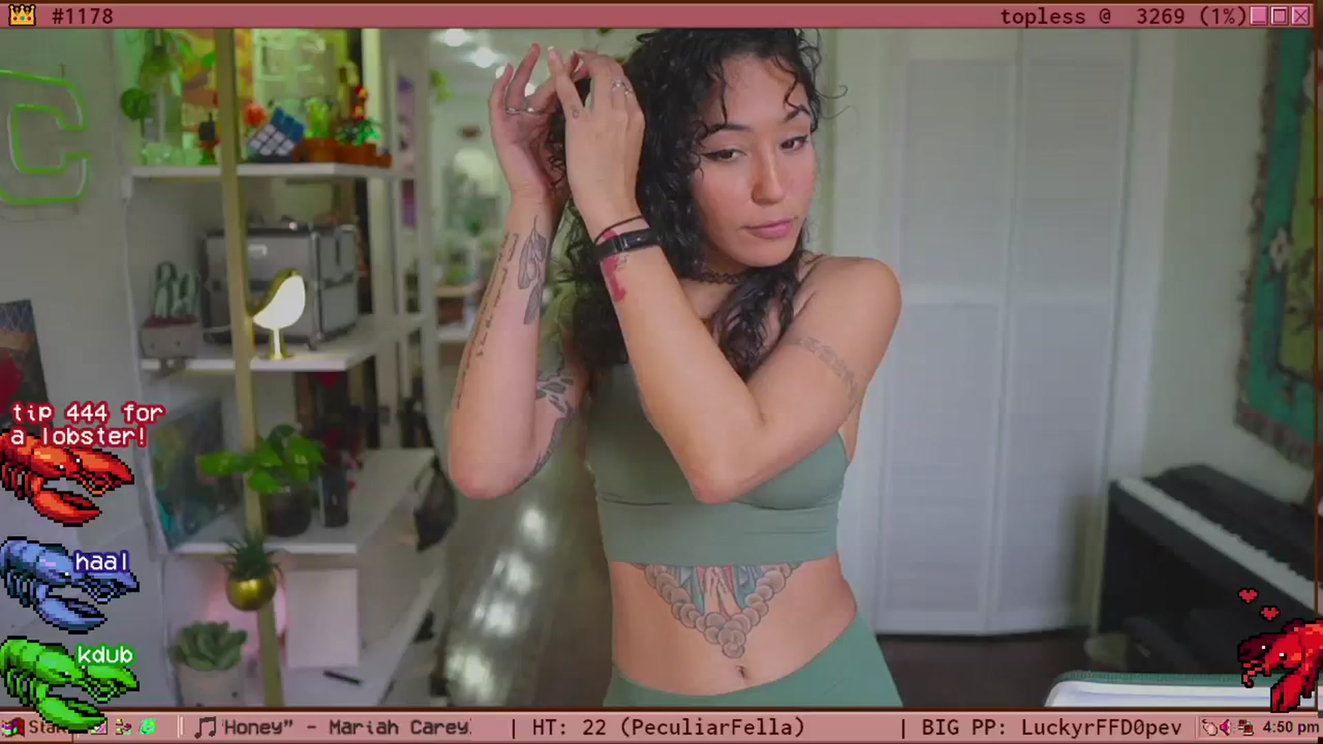 Gallery image thumbnail from TERRA's myfreecams stream on, 06/05/2024, 23:14 image 3 of 20