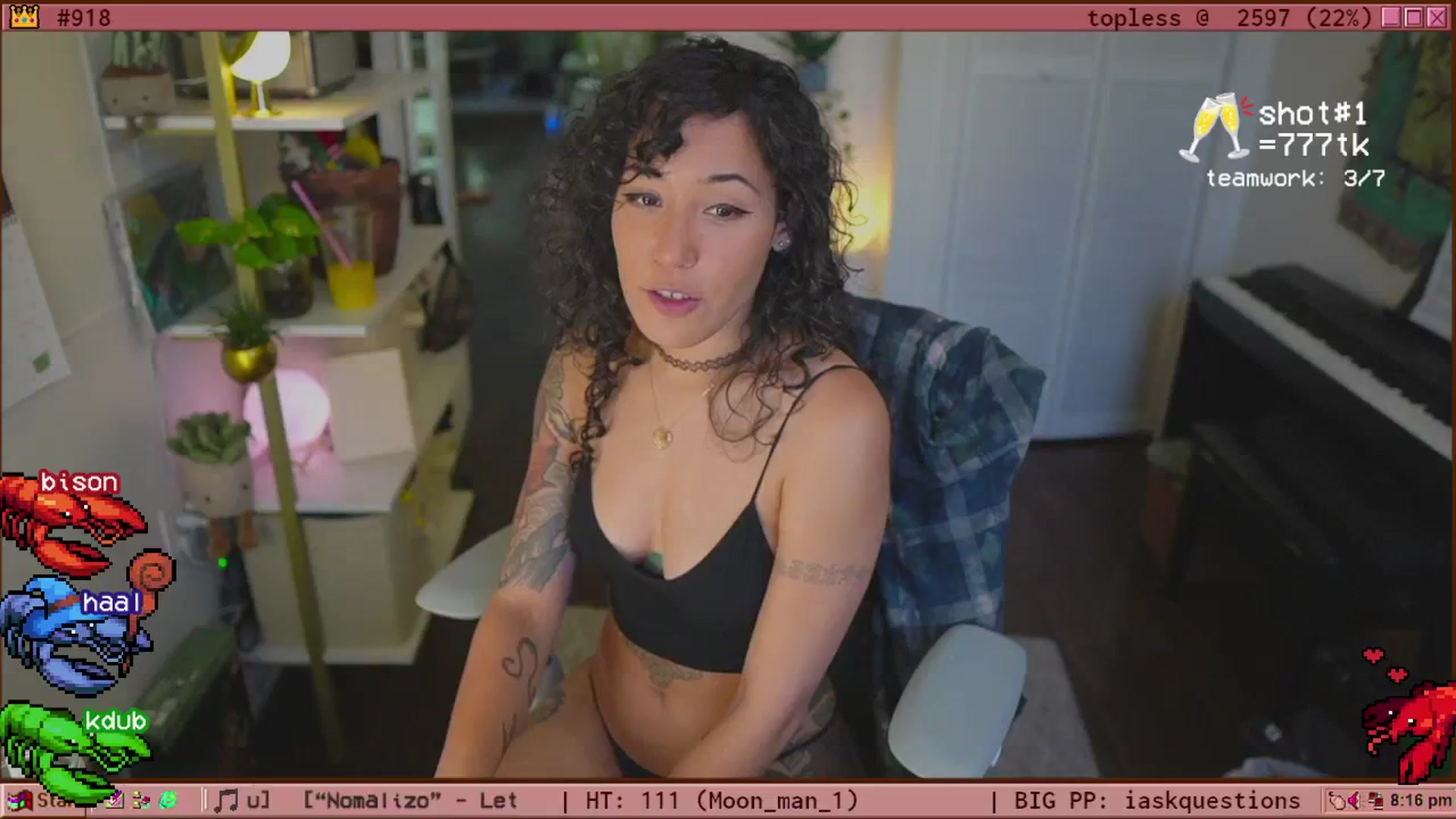 Gallery image thumbnail from TERRA's myfreecams stream on, 06/08/2024, 01:52 image 4 of 20