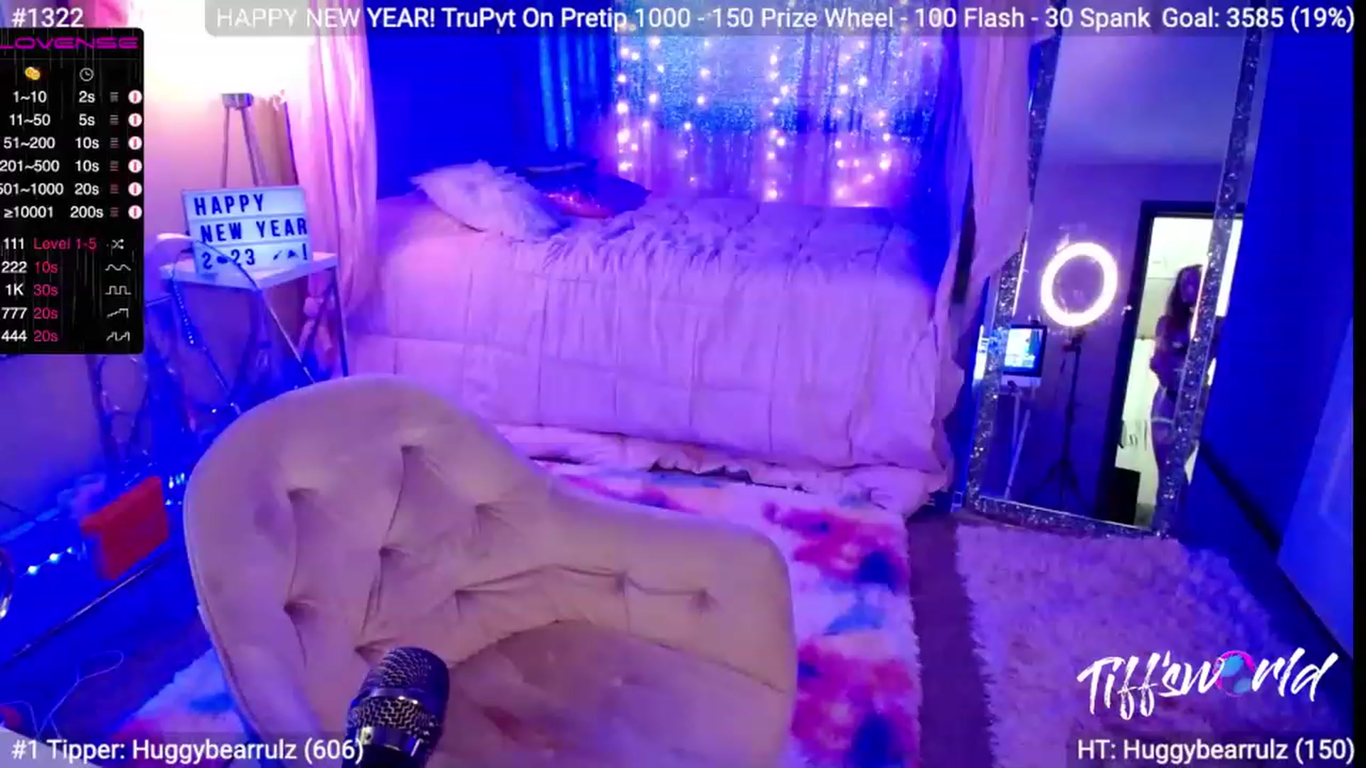 Gallery image thumbnail from TIFFSWORLD's myfreecams stream on, 01/05/2023, 07:22 image 3 of 20