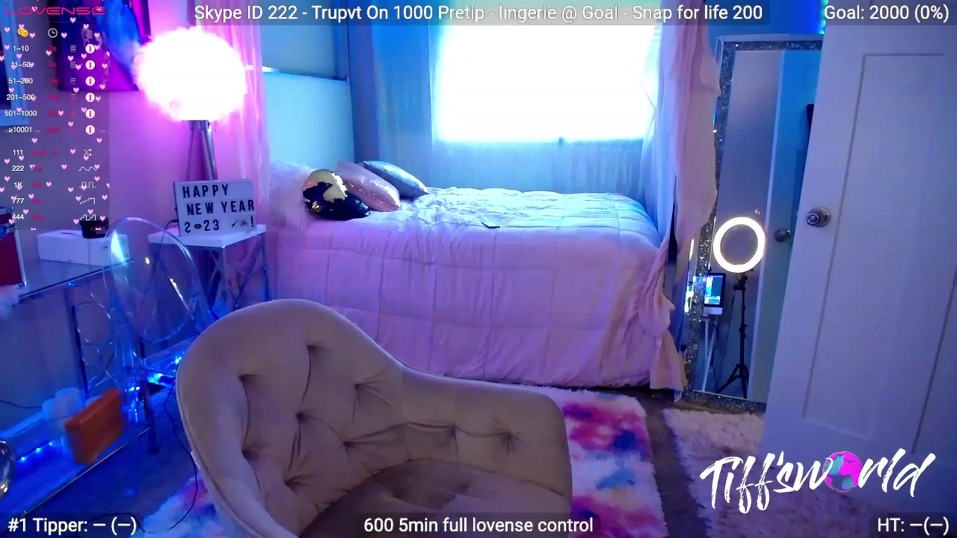Gallery image thumbnail from TIFFSWORLD's myfreecams stream on, 02/06/2023, 18:07 image 2 of 20