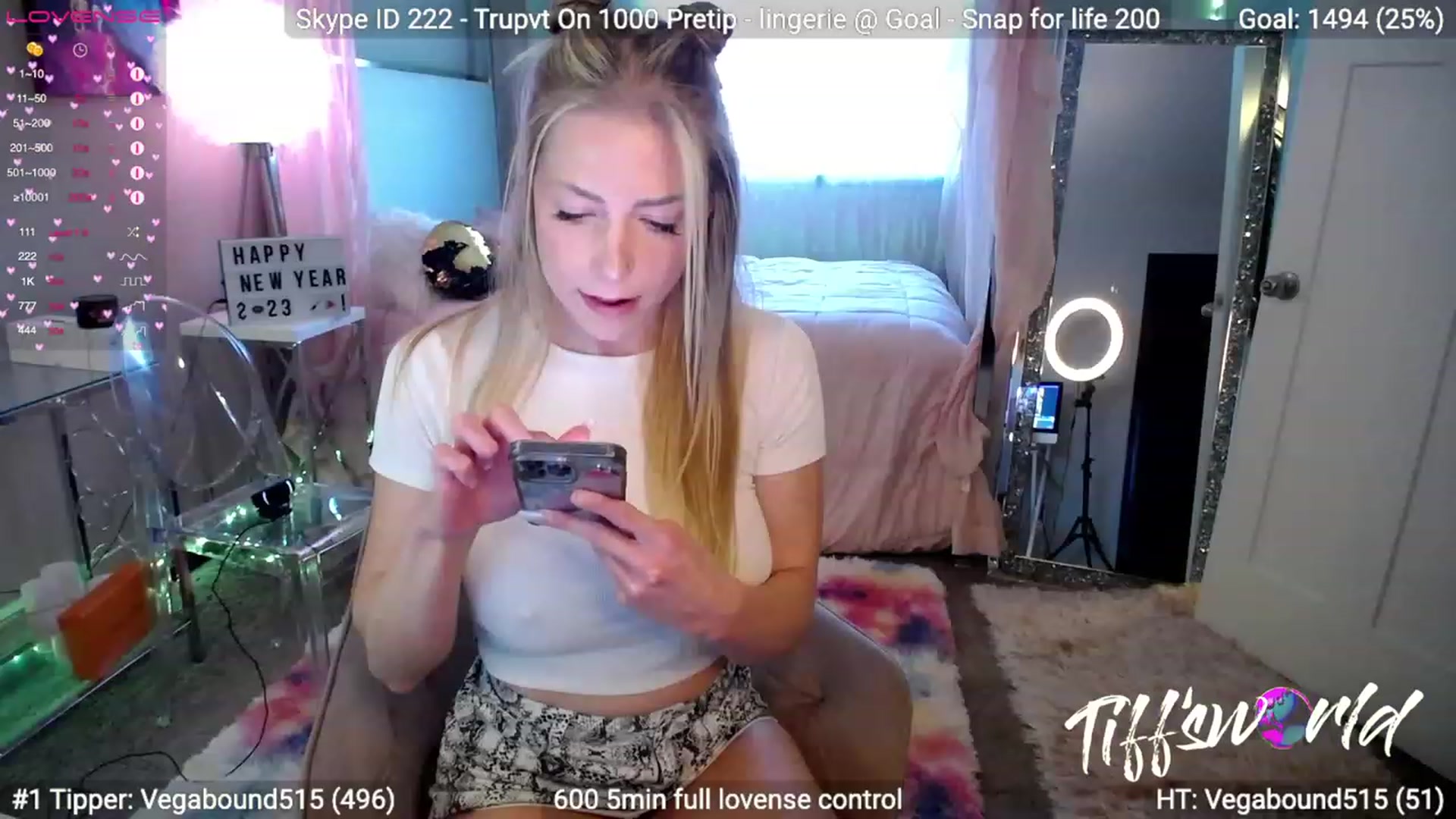 Gallery image thumbnail from TIFFSWORLD's myfreecams stream on, 02/06/2023, 18:07 image 18 of 20