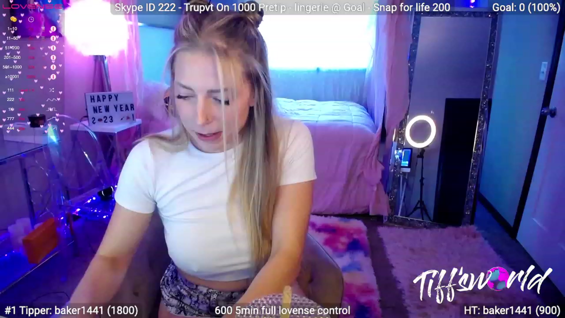 Gallery image thumbnail from TIFFSWORLD's myfreecams stream on, 02/06/2023, 19:01 image 17 of 20