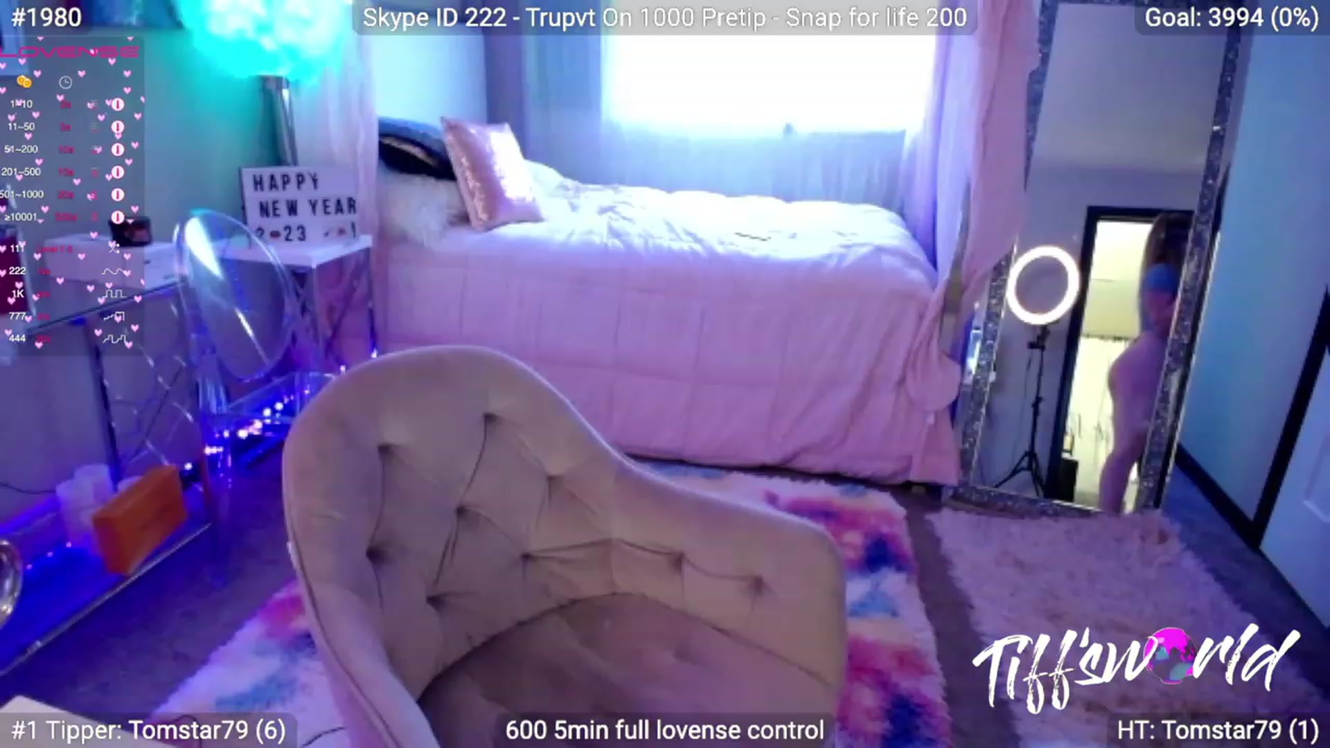 Gallery image thumbnail from TIFFSWORLD's myfreecams stream on, 02/09/2023, 19:45 image 10 of 20