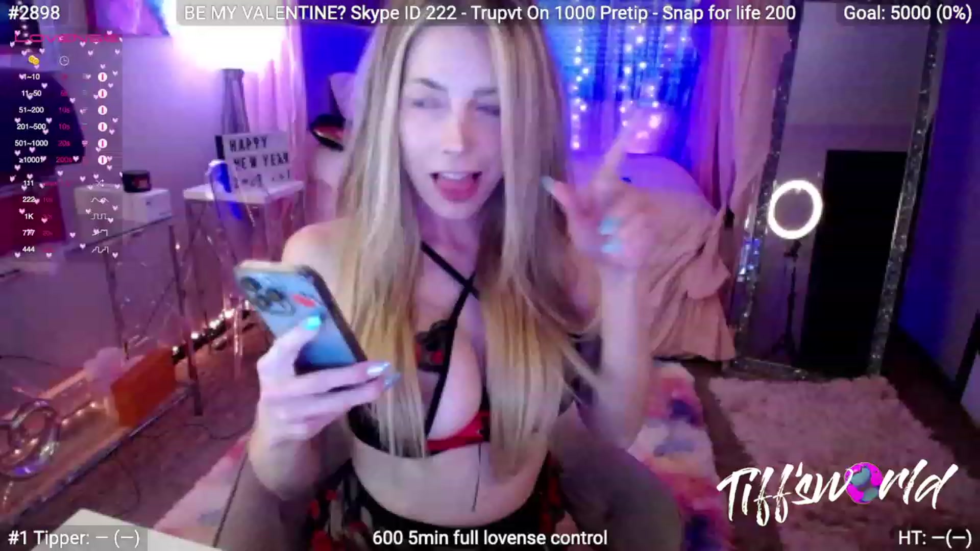 Gallery image thumbnail from TIFFSWORLD's myfreecams stream on, 02/14/2023, 04:19 image 10 of 20