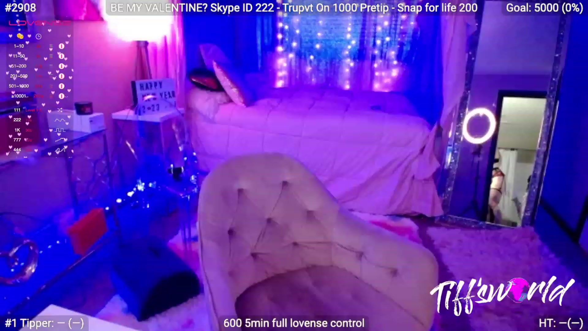 Gallery image thumbnail from TIFFSWORLD's myfreecams stream on, 02/14/2023, 05:06 image 3 of 20