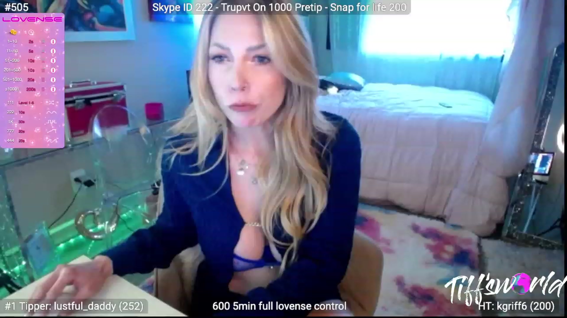 Gallery image thumbnail from TIFFSWORLD's myfreecams stream on, 04/05/2023, 17:31 image 4 of 20