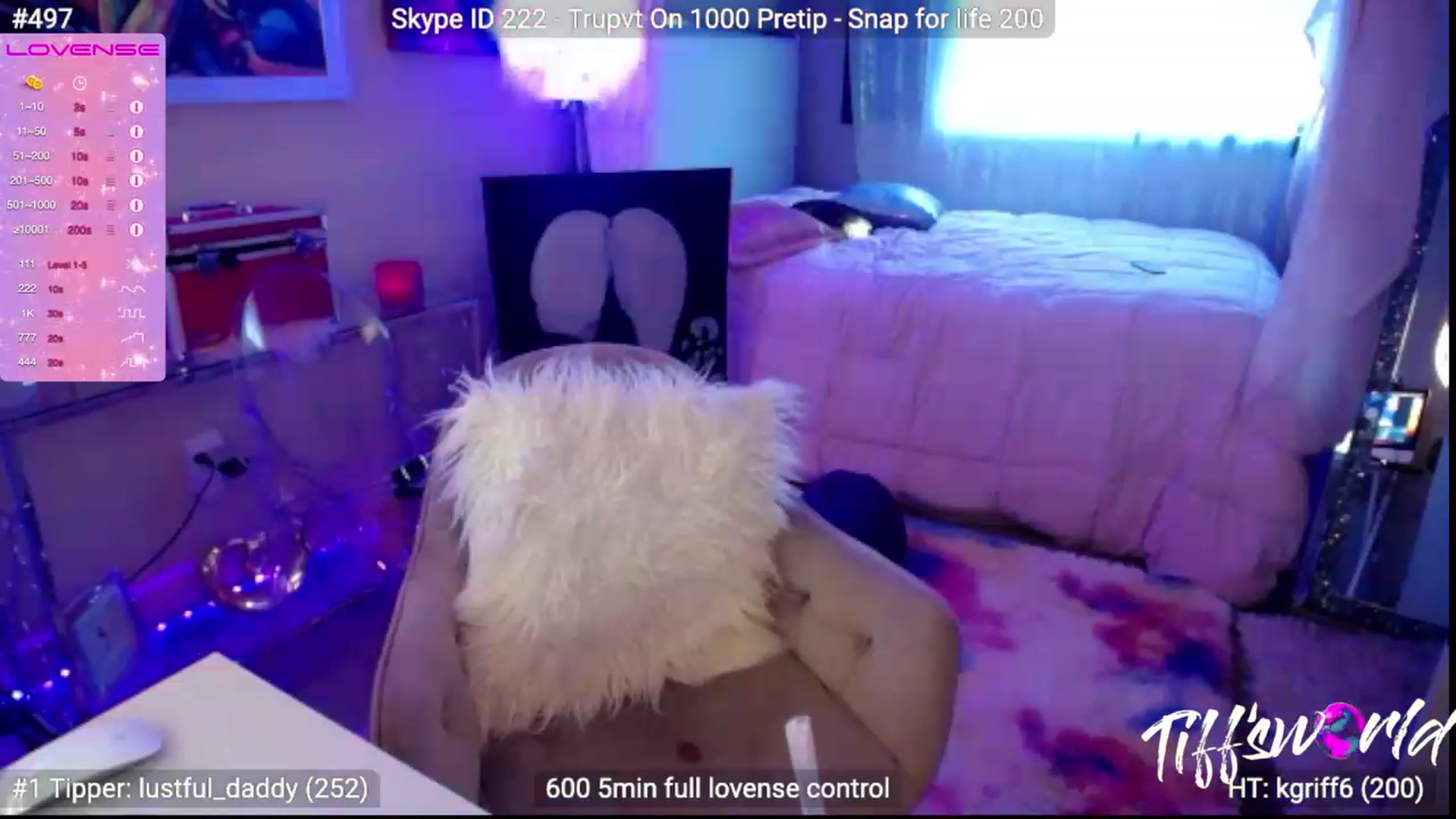 Gallery image thumbnail from TIFFSWORLD's myfreecams stream on, 04/05/2023, 18:18 image 3 of 20