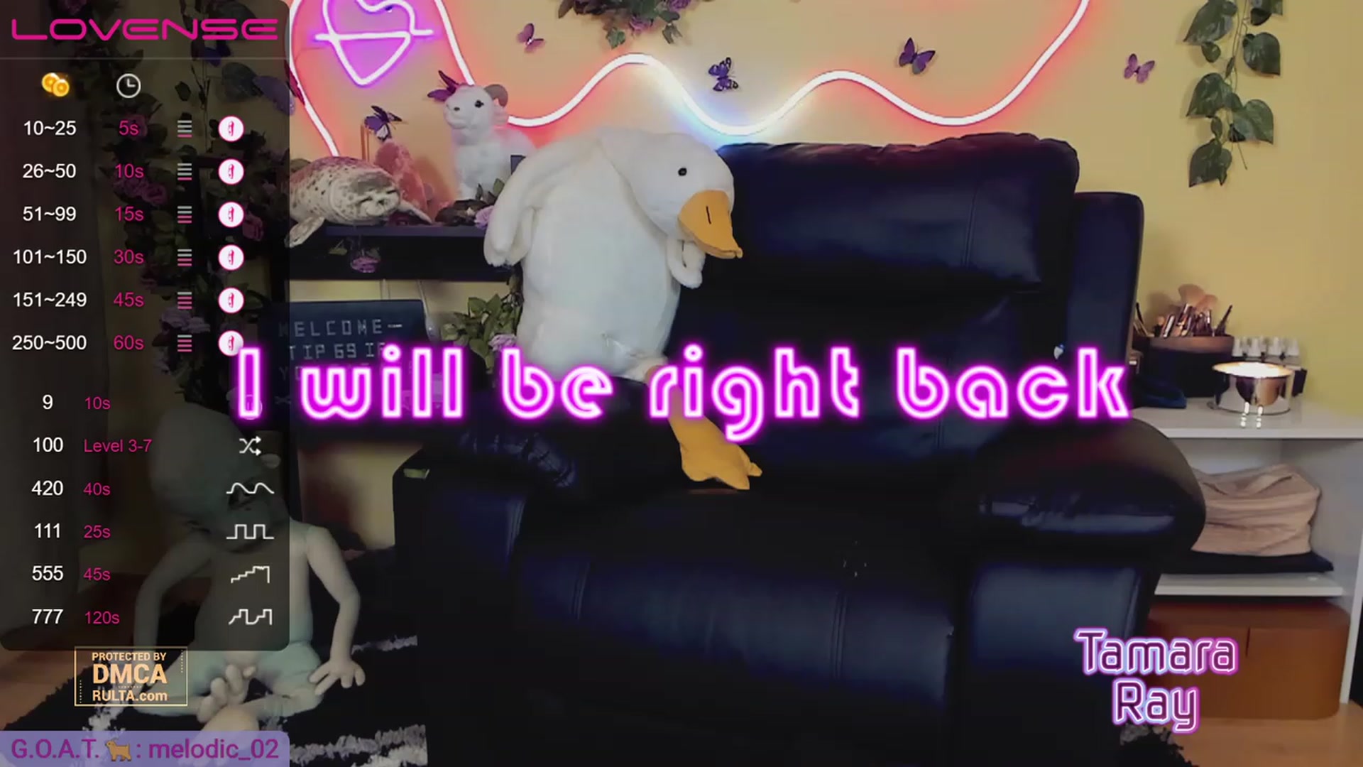 Gallery image thumbnail from TamaraRay's myfreecams stream on, 07/02/2023, 05:42 image 2 of 20